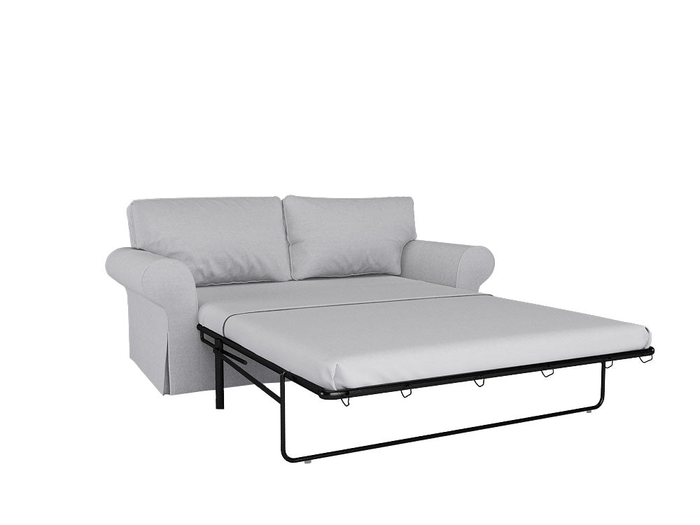 Ektorp 2-Seater Sofa Bed Slipcover - Washable Stretch Fabric Sofa Protector for Living Room, Bedroom & Guest Room - Perfect for Pets, Kids & Daily Use