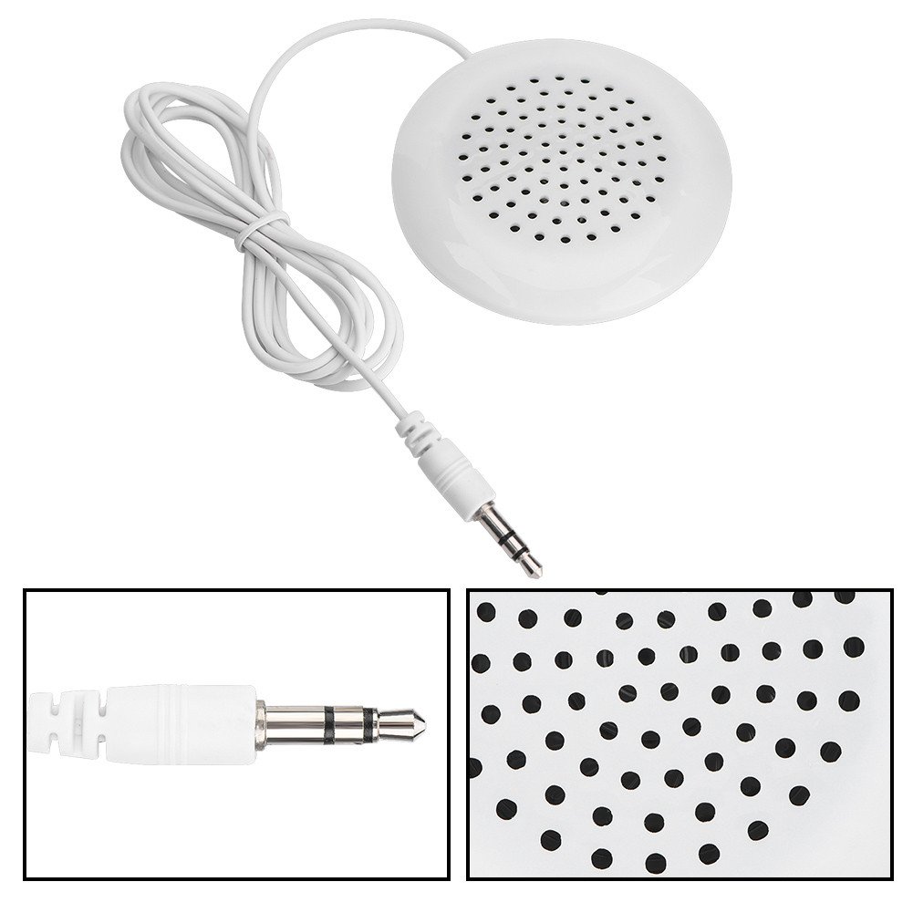 New Pillow Speakers, Mini Stereo Speakers, Portable CD Players for MP3 Players - Perfect for Home, Office, and Arts & Crafts