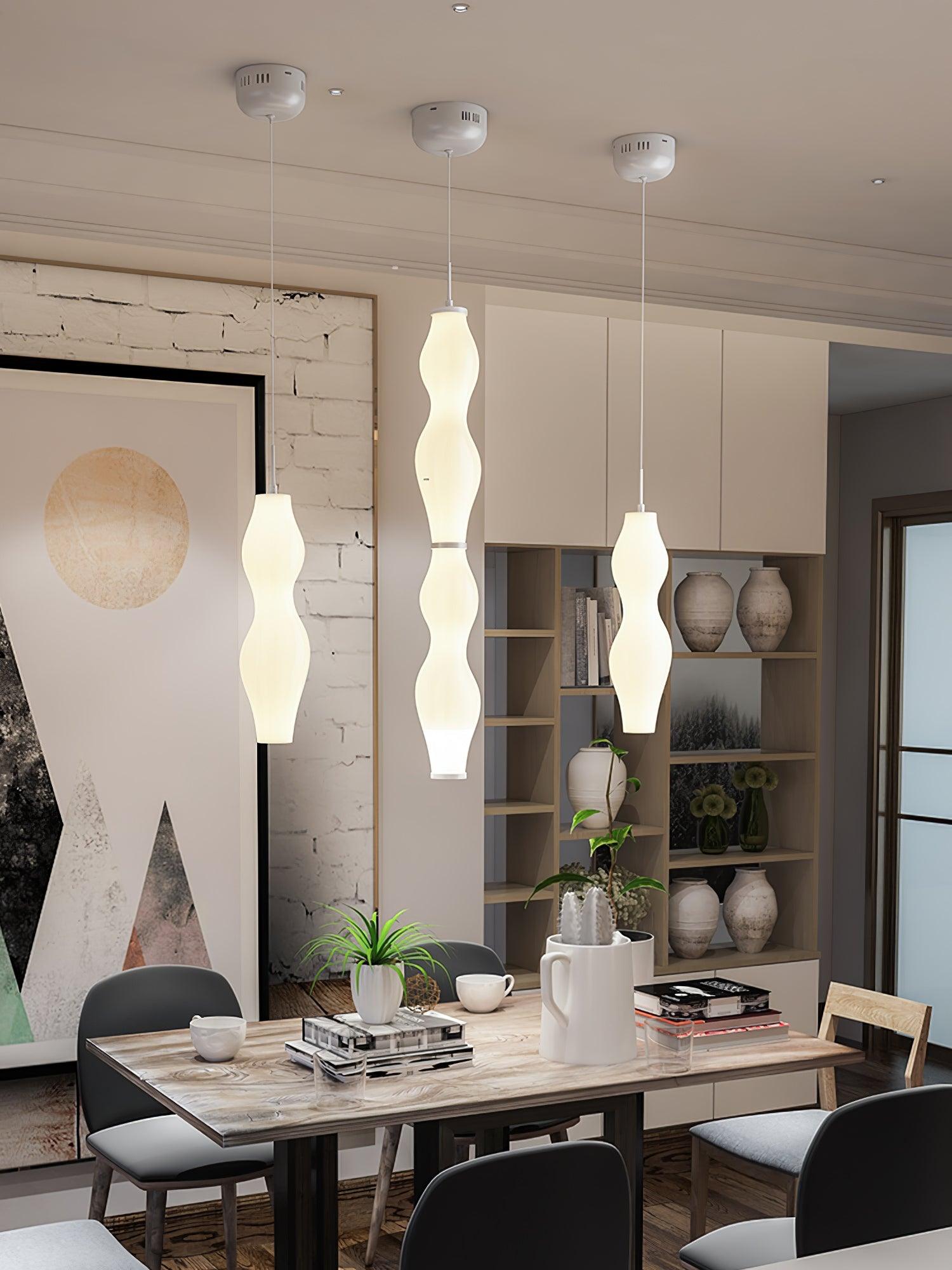 Empirico Modern Pendant Light - Elegant Hanging Lamp for Kitchen Island, Dining Room & Living Room Decor - Dimmable LED Ceiling Light Fixture