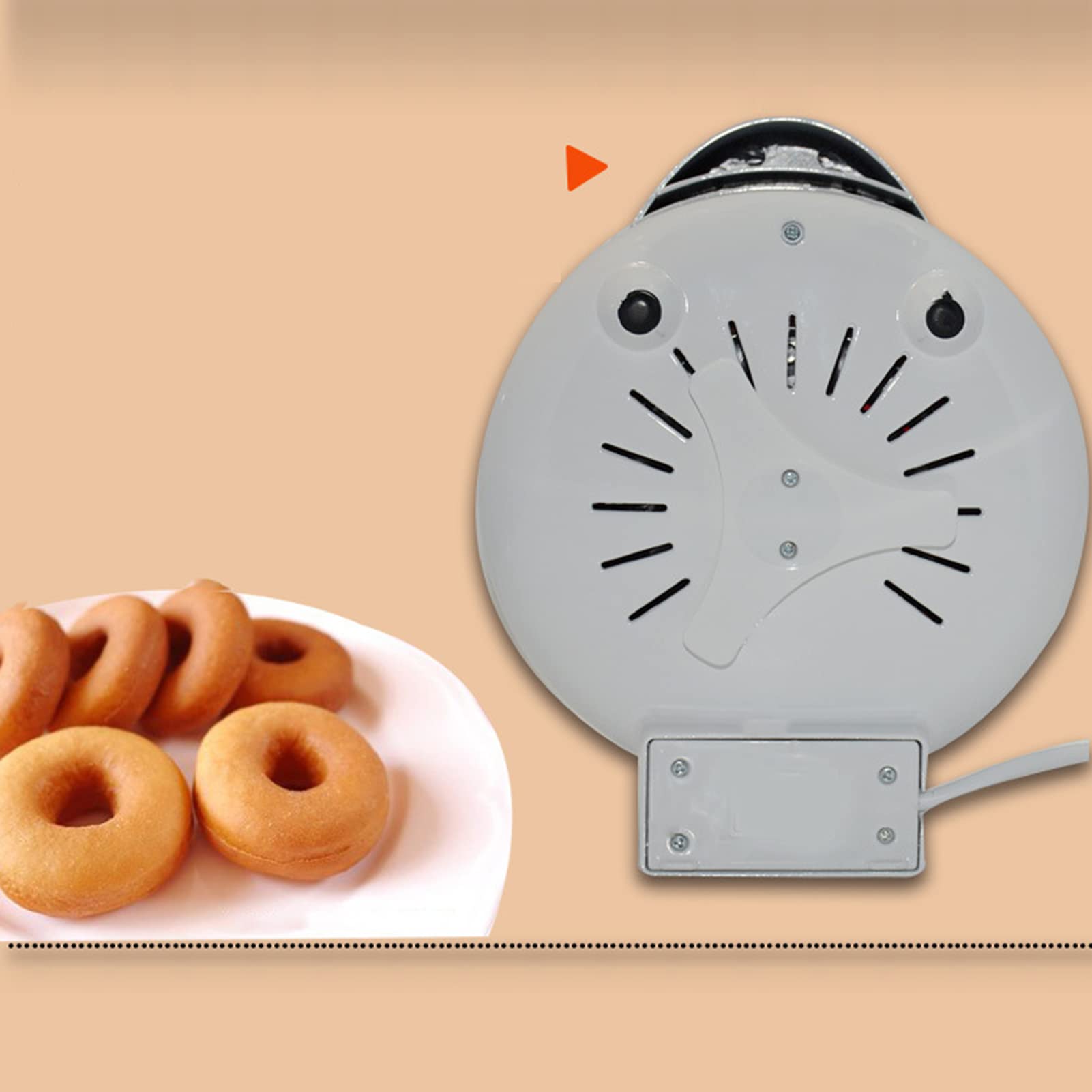Mini Donut Maker Machine - Non-Stick, Easy Release for Breakfast & Desserts