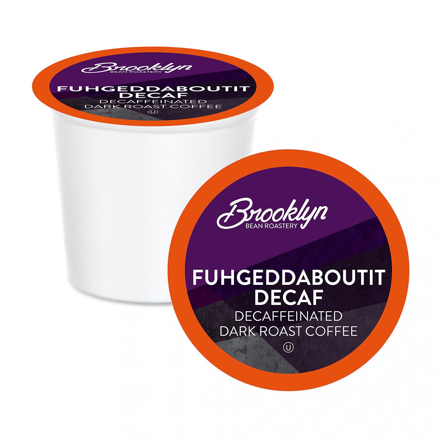Brooklyn Beans Fuhgeddaboutit Decaf Single Serve Coffee Pods - 40 Count Pack for Keurig Machines | Rich Flavor, Smooth Taste | Perfect for Home, Office & Morning Brews