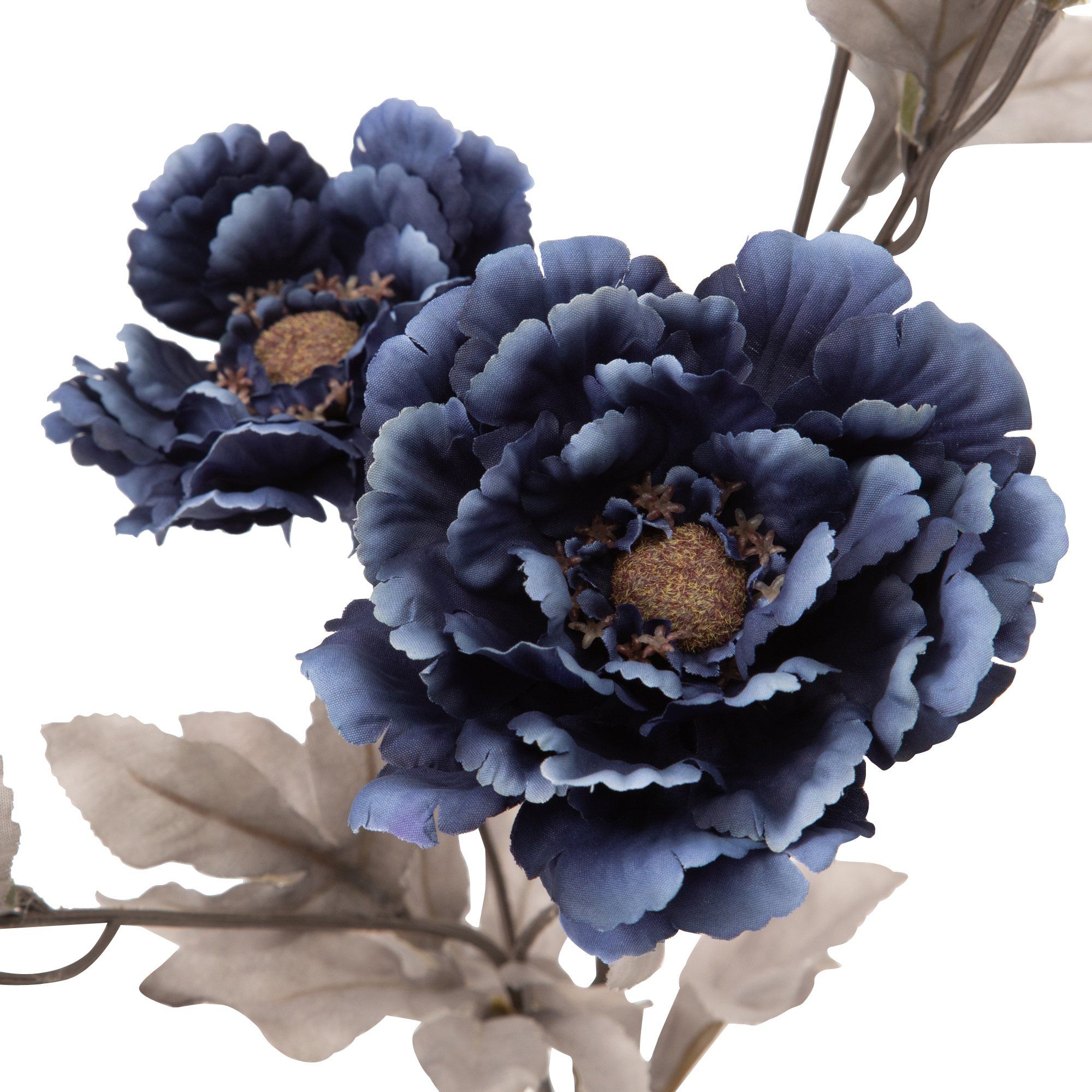 Blue Lotus Peony Artificial Flower for Home Decor, Wedding Centerpieces, and Floral Arrangements