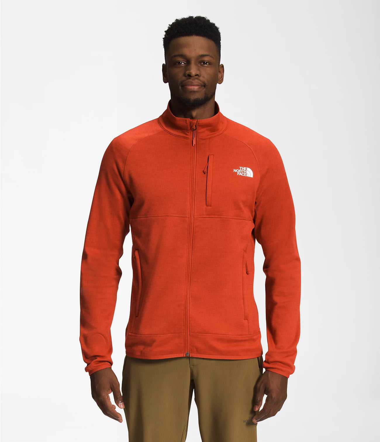Men's Canyonlands Full Zip Fleece Jacket - NF0A5G9V - Cozy Winter Outdoor Hiking & Camping Wear