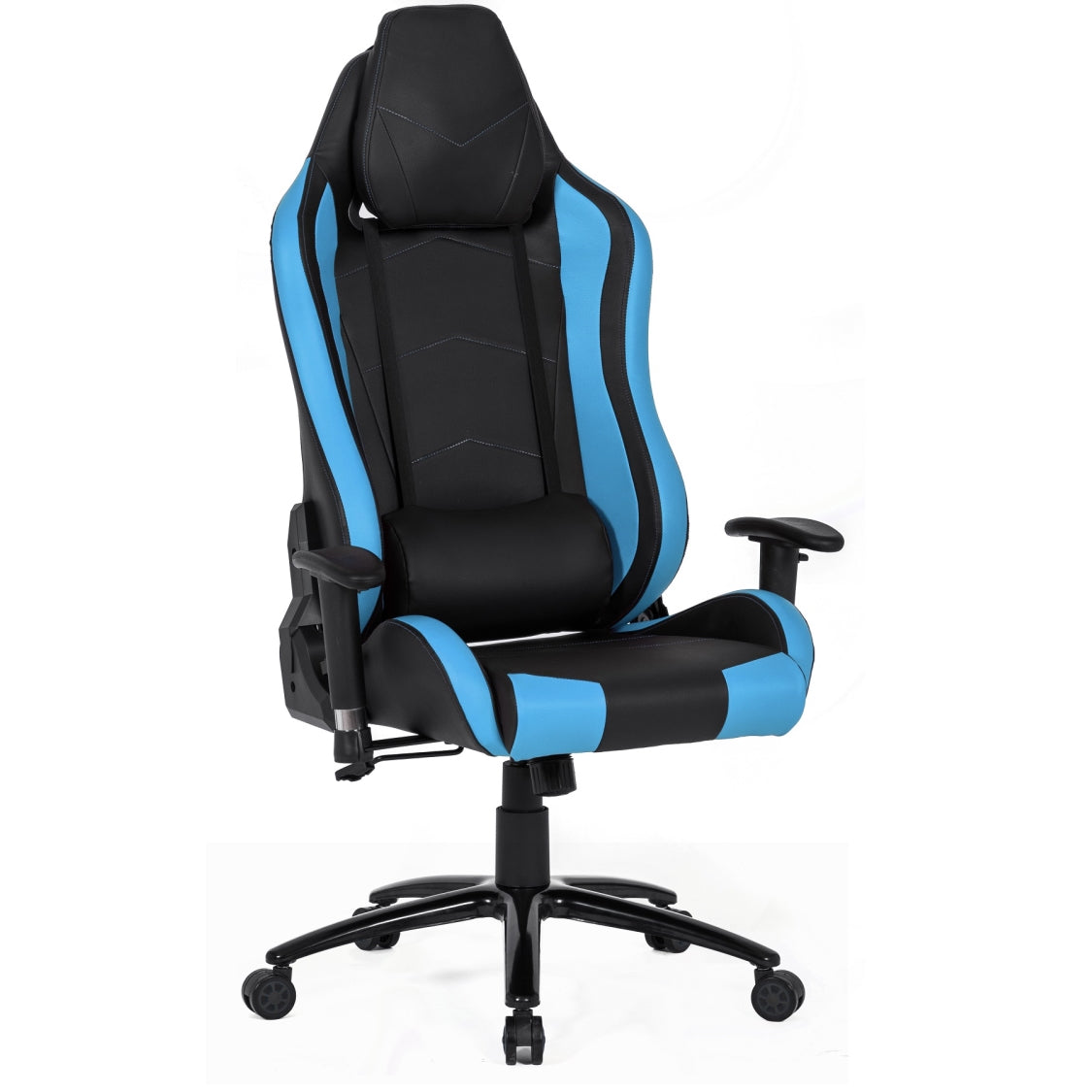 PRO X Series 6059 Ergonomic Gaming Chair - Black & Blue - High Back Racing Style for PC, Office & Esports - Comfortable for Long Gaming Sessions & Work