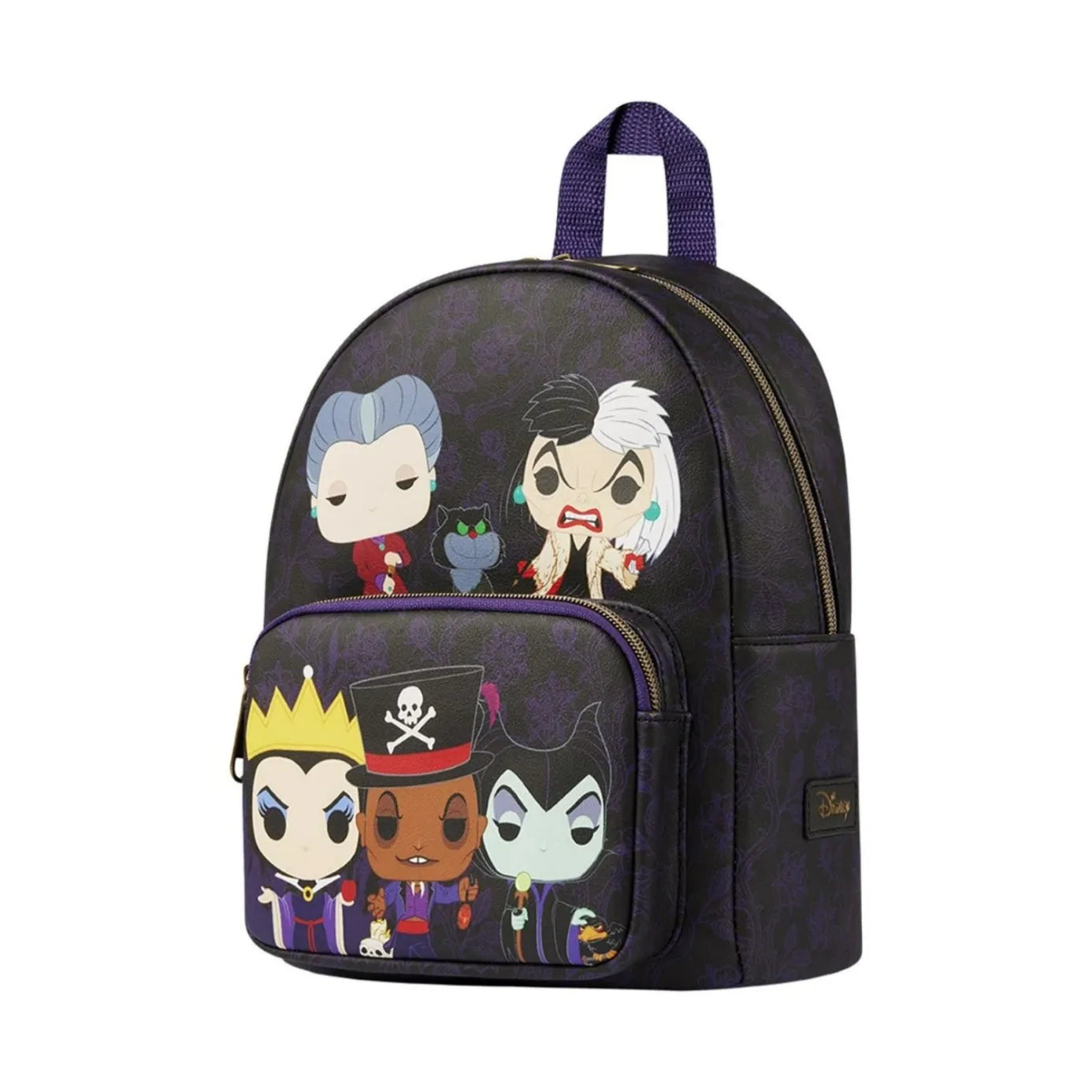 Disney Villains Themed Backpack for School, Travel & Cosplay - Maleficent, Ursula & More | Durable & Stylish Kids & Adults Backpack for Disney Fans