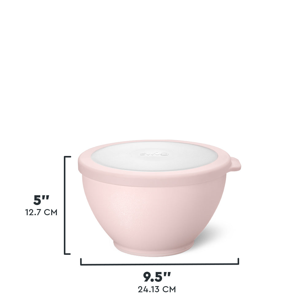 Shimmer Ballet Lunch Bowl Set - 60oz BPA-Free Plastic Food Storage Containers for Kids & Adults - Perfect for School, Office, Picnics & Meal Prep