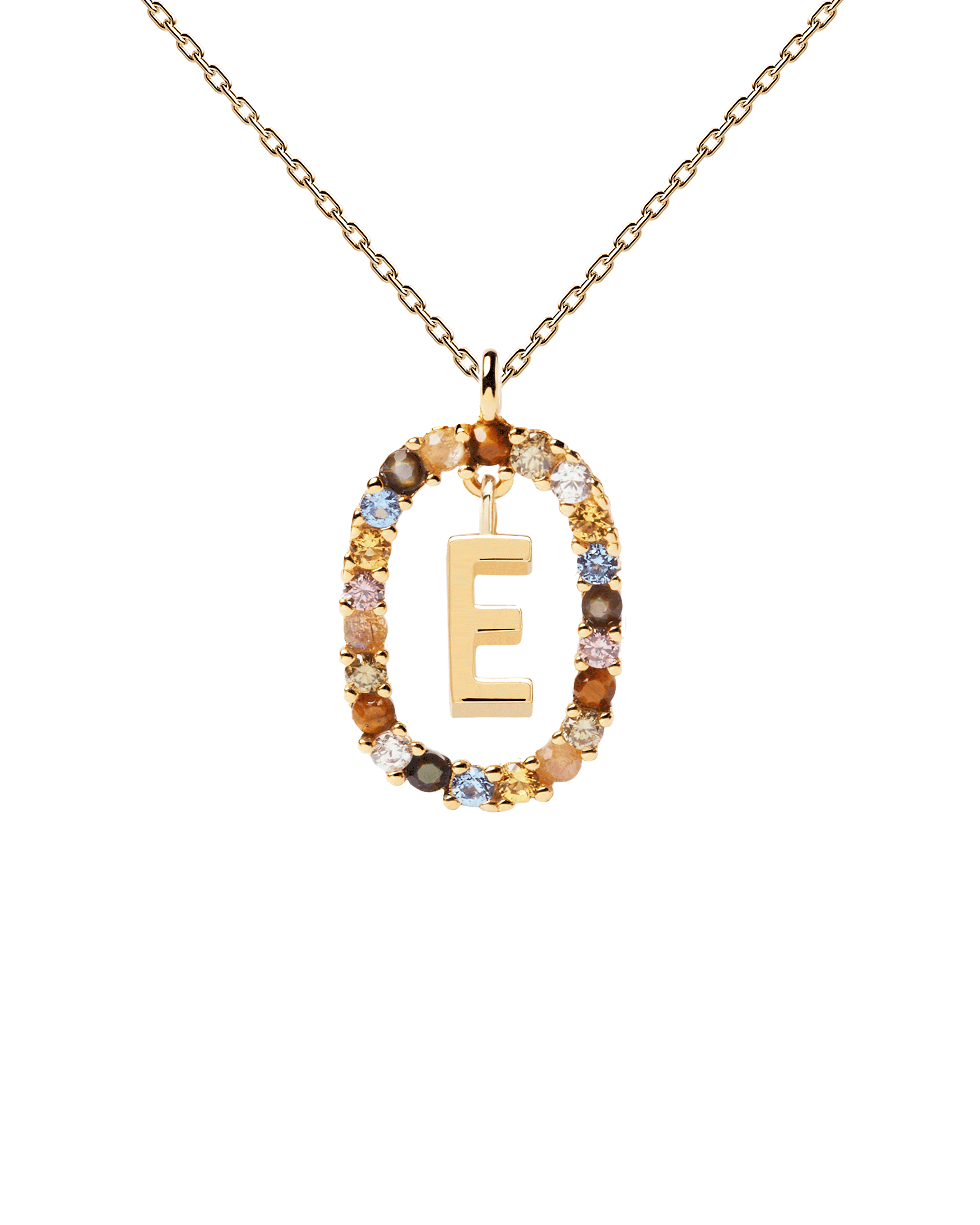 Elegant Letter E Necklace - Sterling Silver Initial Pendant for Women - Perfect for Gifts, Everyday Wear & Special Occasions