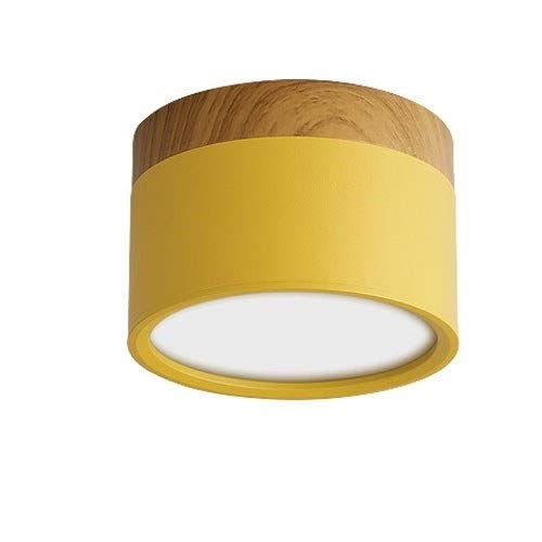BEXDL 5W LED Downlight - Multi-Color Recessed Ceiling Light for Living Room, Bedroom, Corridor, Aisle & Garage - Dimmable Surface Mount Indoor Lighting (Europe & America Standard) - Perfect for Home Decor, Mood Lighting & Energy-Efficient Illumination