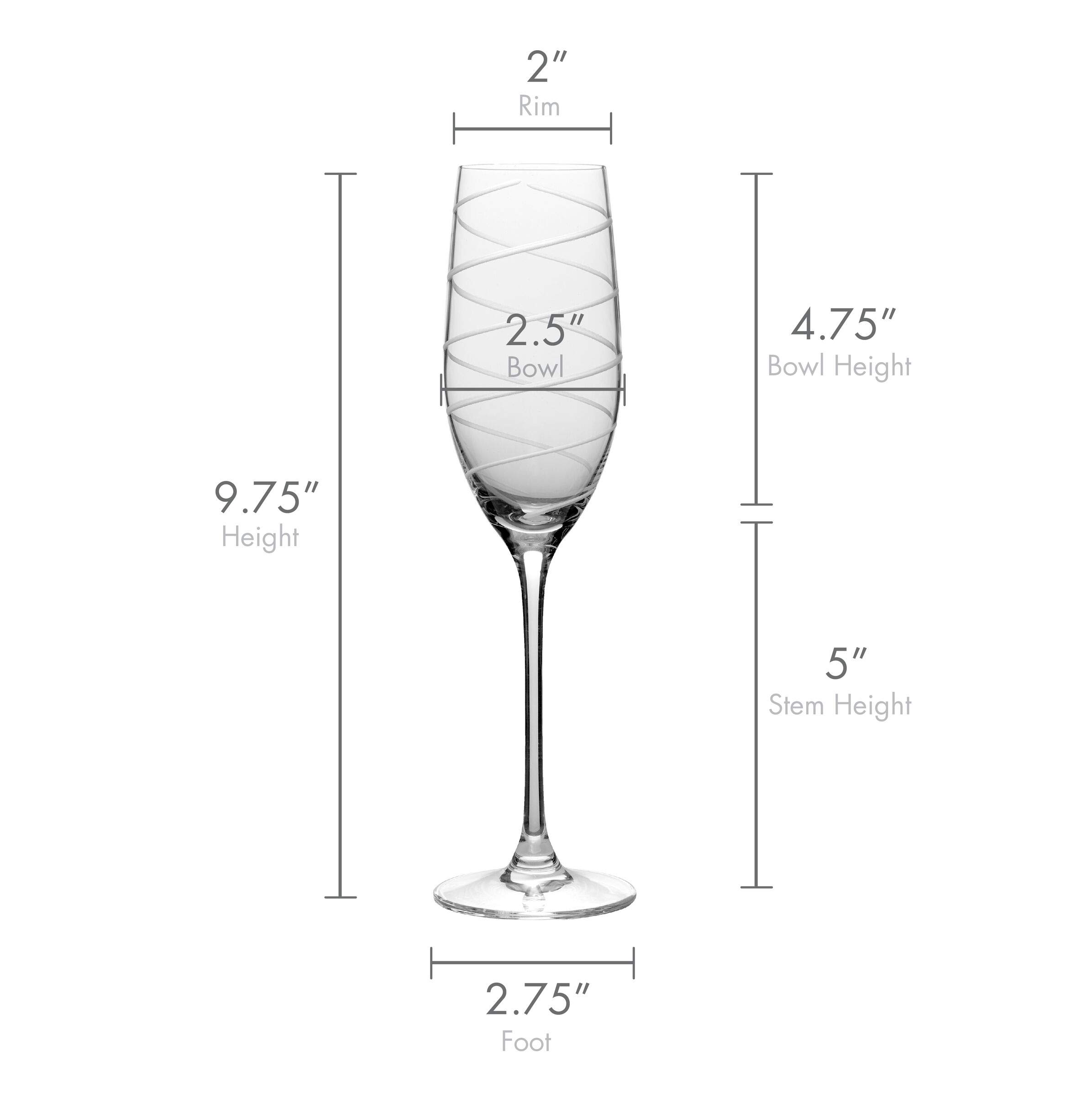 Premium Mikasa Cheers Martini Glasses Set of 4 - Elegant Crystal Champagne Flutes for Toasting - Perfect for Weddings, Parties & Special Celebrations