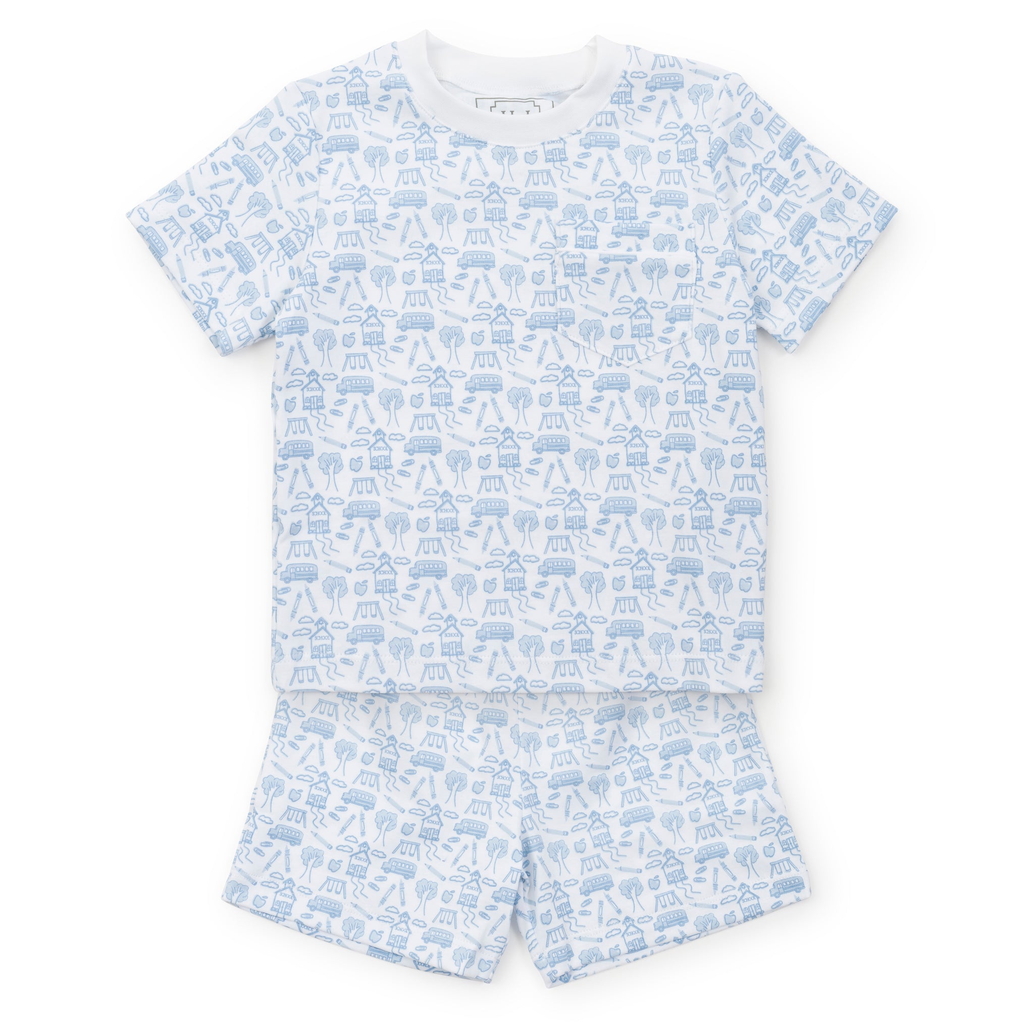 Charles Boys' Short Set - Comfortable Cotton Shorts and T-Shirt Outfit for Active Play, School, and Summer Adventures