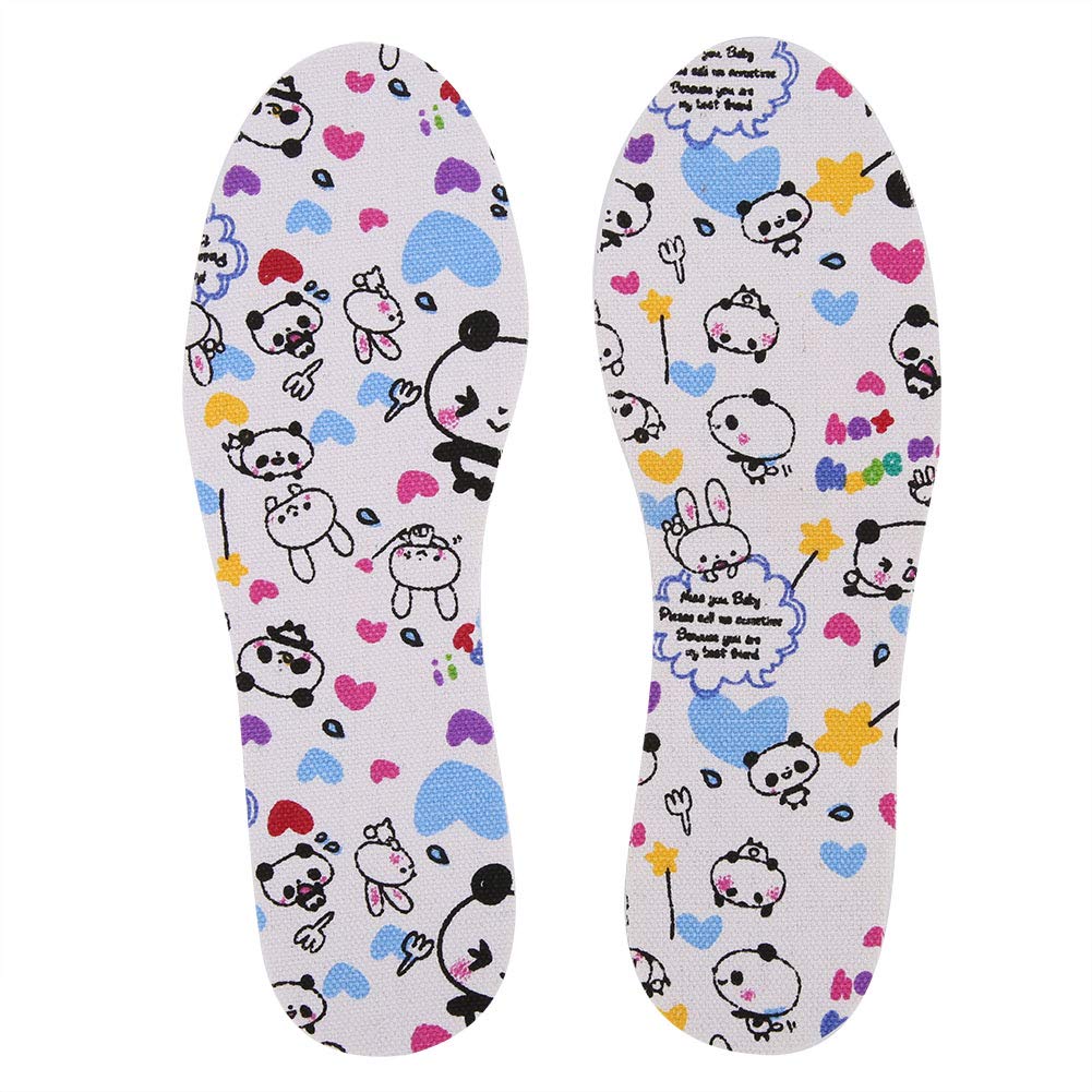 Acouto Breathable Kids Shoe Insoles - Soft Comfortable Foot Cushion for Oversized & Sports Shoes | Children's Orthopedic Support for Daily Wear, Running & School Activities
