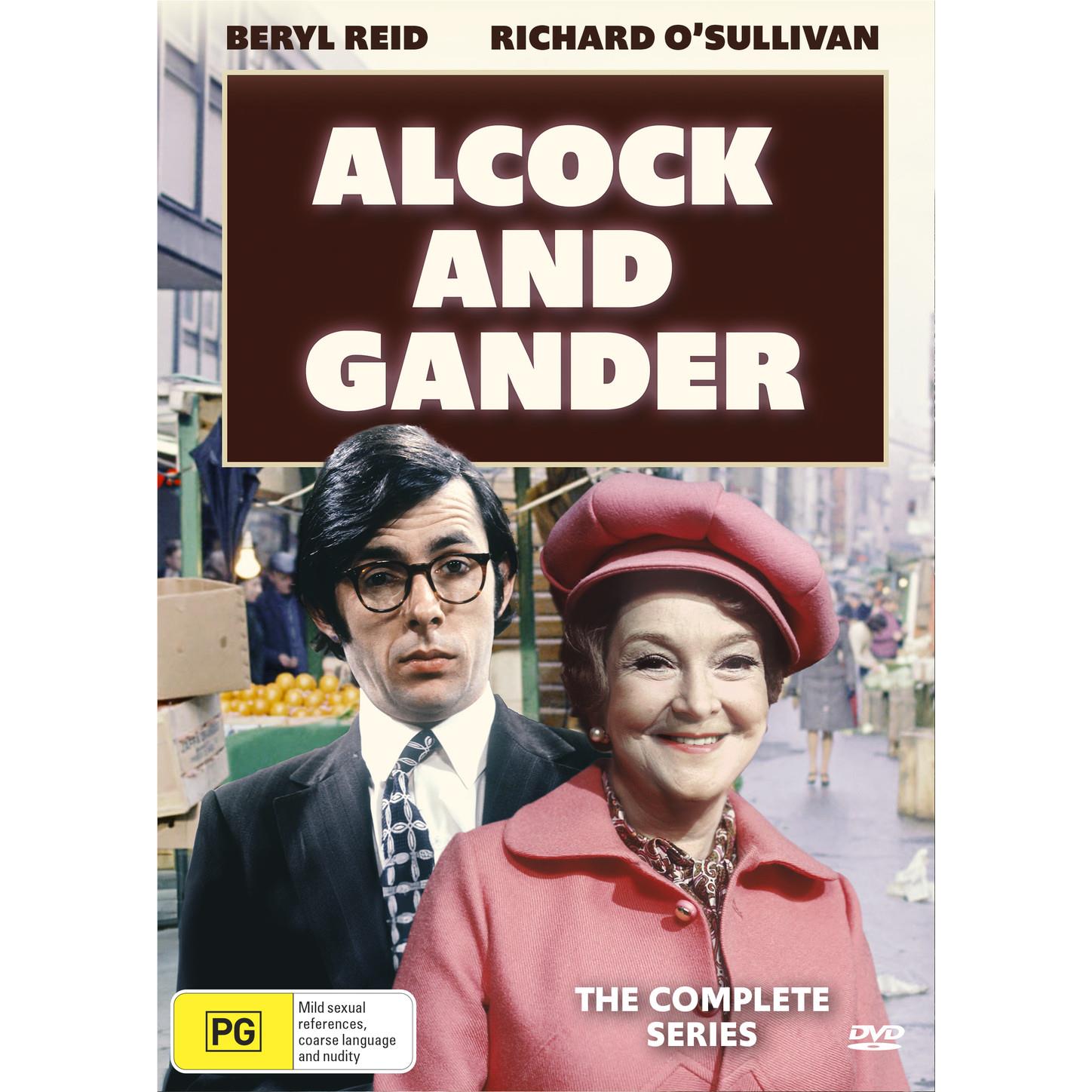 Alcock and Gander Complete Series DVD Box Set - Classic British Comedy TV Show for Home Entertainment & Gift Giving