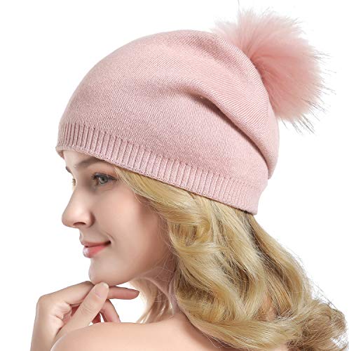 Luxury Cashmere Knit Wool Beanie for Men & Women - Soft Winter Warm Hat for Cold Weather - Perfect for Skiing, Hiking, and Outdoor Activities