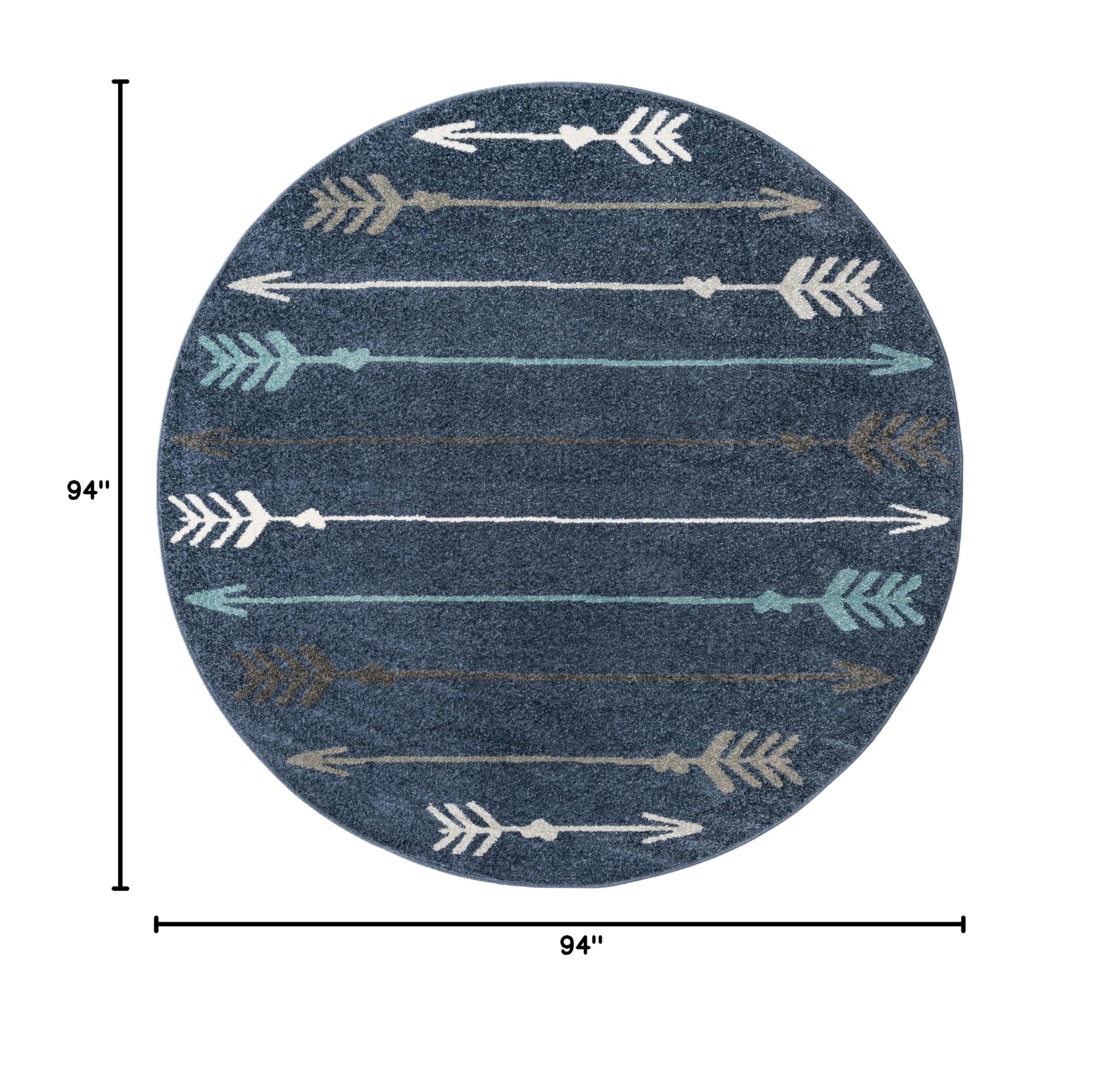 Unique Loom Autumn Collection Area Rug - Arrow (7'10