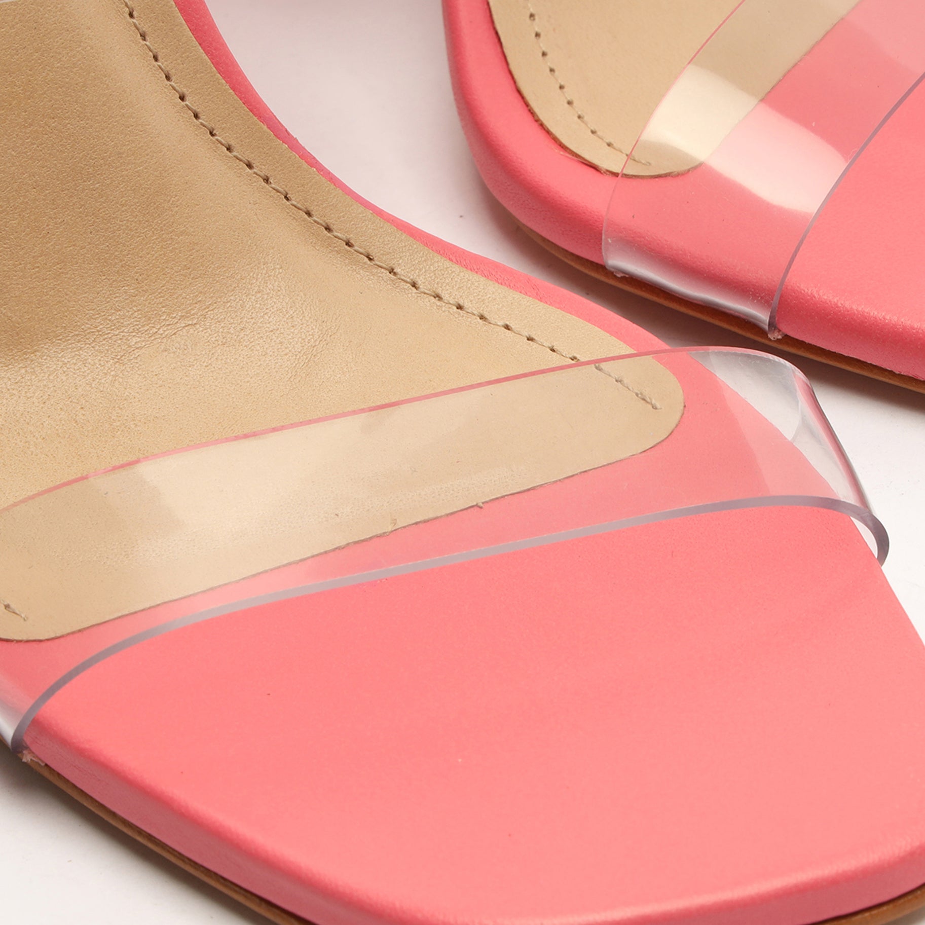 Ariella Women's Comfortable Acrylic Sandals - Lightweight Summer Slide Sandals for Beach, Pool, and Casual Wear
