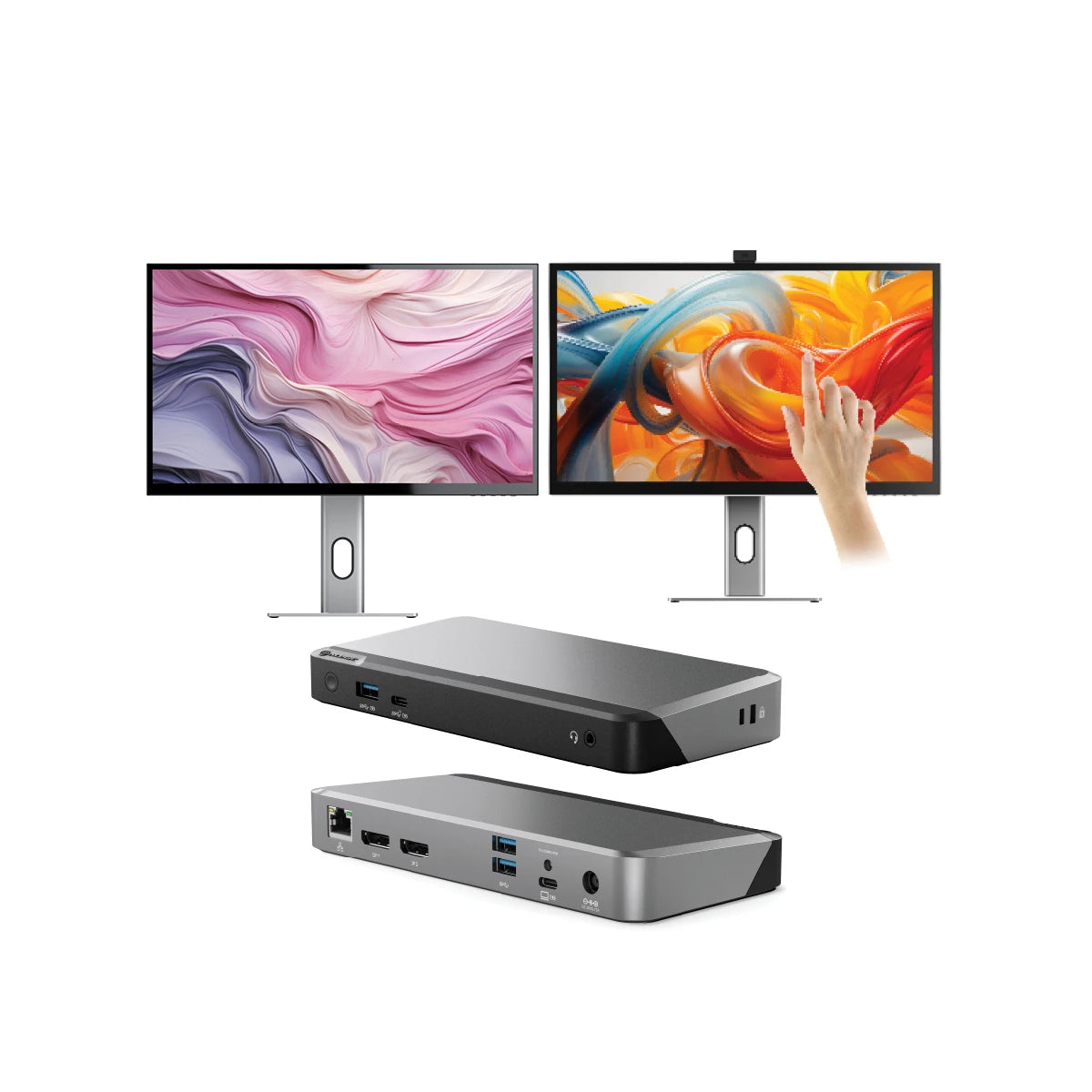 CLARITY 27 UHD 4K Monitor with Touchscreen & Webcam | Clarity Pro Touch 27