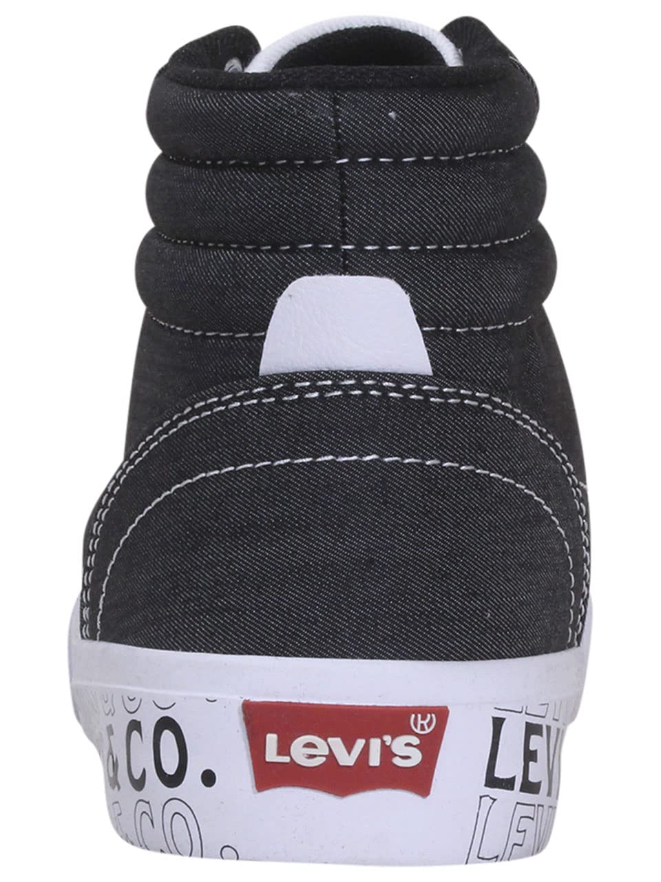 Levi's Men's Lance-CHM-GRFX Sneakers - Black Size 7 (519742) | Casual Walking Shoes for Men, Comfortable Streetwear Sneakers for Everyday Wear
