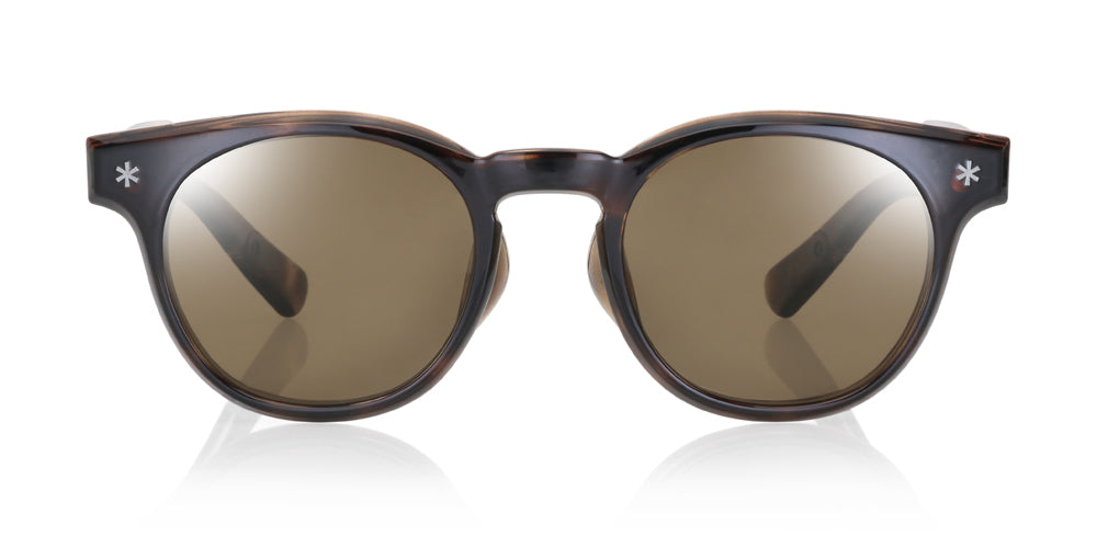 JINS x Snow Peak JINS Switch Flip Up 016 Sunglasses - Lightweight Polarized Outdoor Sports Glasses for Hiking, Cycling & Driving