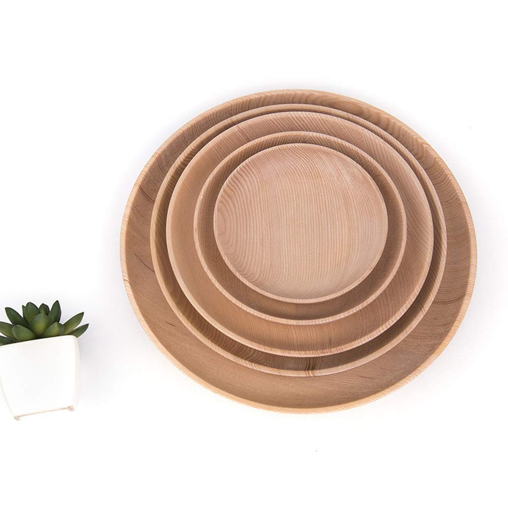 Premium 10-Inch Round Dinner Plates Set of 6 - Porcelain Dinnerware for Everyday Use & Entertaining - Microwave & Dishwasher Safe Serving Platters for Home, Restaurant & Party Use