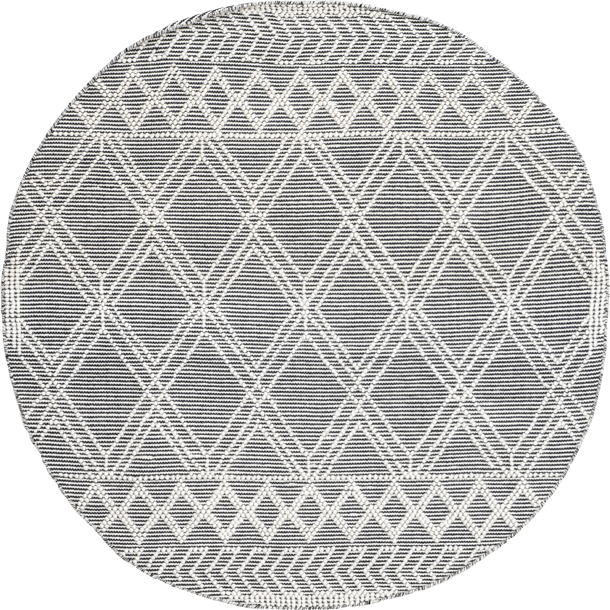 Argyle Trellis Area Rug - Soft Grey Diamond Pattern Non-Slip Living Room Rug for Home Decor, Bedroom, Office - Perfect for Modern & Cozy Spaces