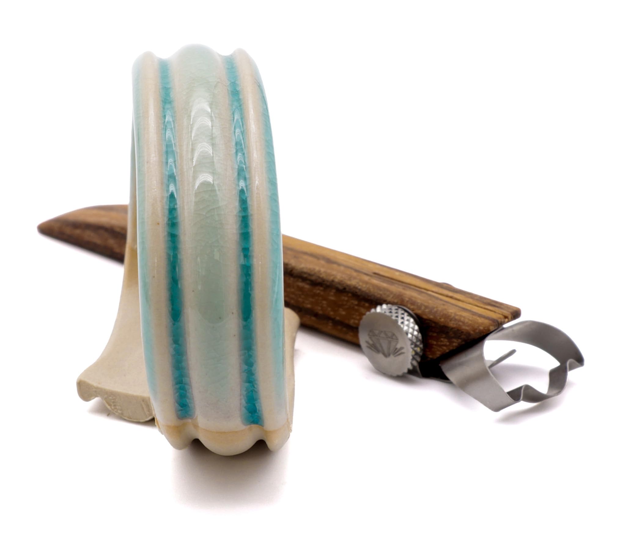 Original DiamondCore Tools R12 Koala Handheld Clay Extruder - Professional Pottery Handle Maker & Slab Extruder for Ceramic Sculpting - Perfect for Studio Artists & Classroom Pottery Projects