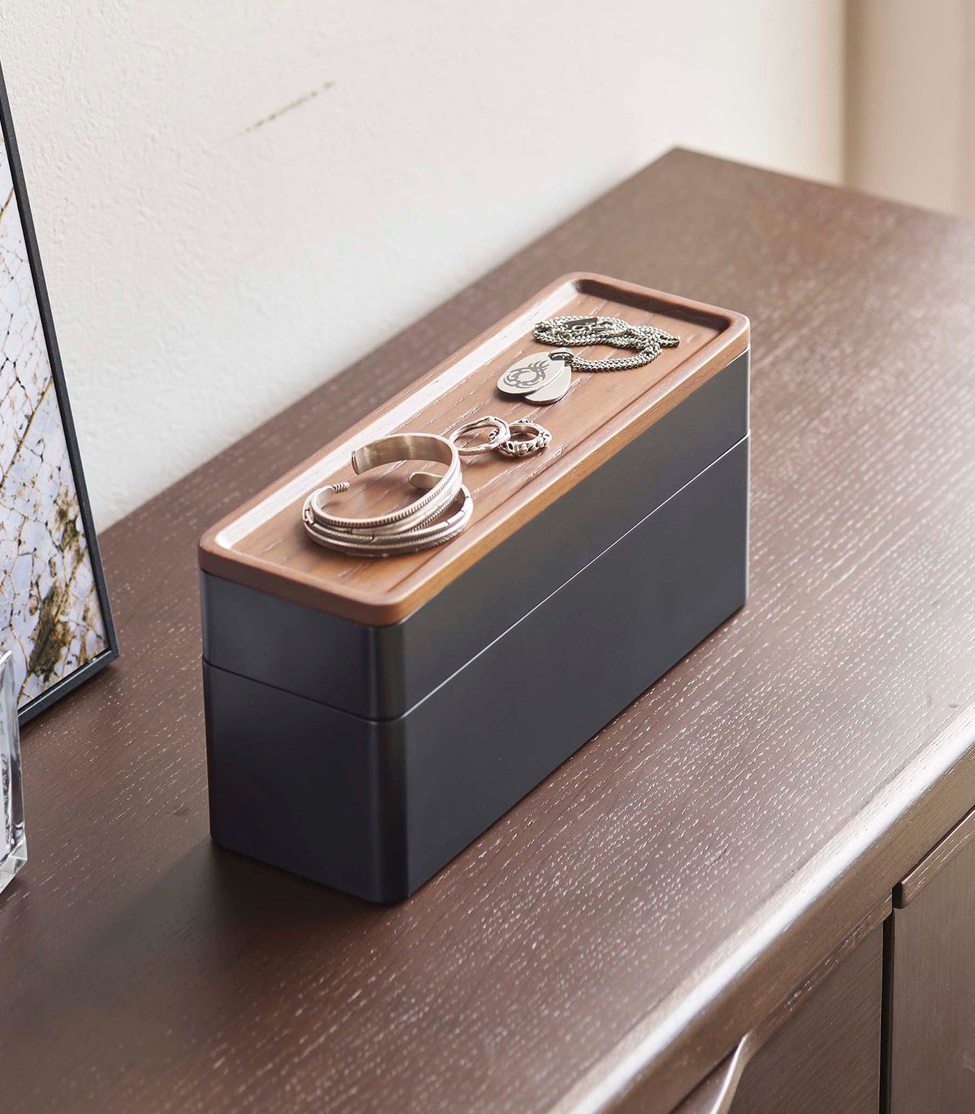 Stackable Watch Case with 2 Stylish Designs - Perfect for Jewelry Storage & Travel Accessories Organization