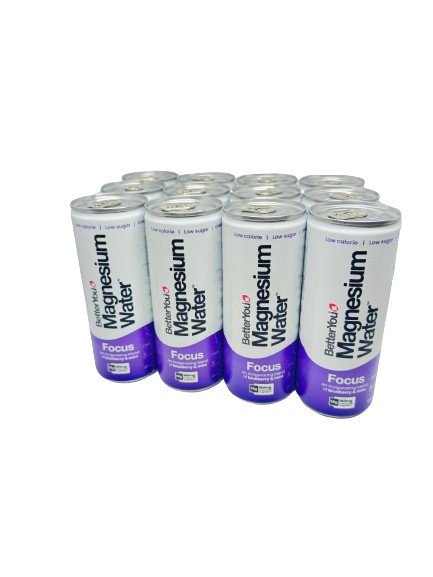 BetterYou Magnesium Water Energy - 12 x 250ml Bottles | Natural Electrolyte Drink for Hydration & Recovery | Perfect for Post-Workout, Travel & Daily Wellness