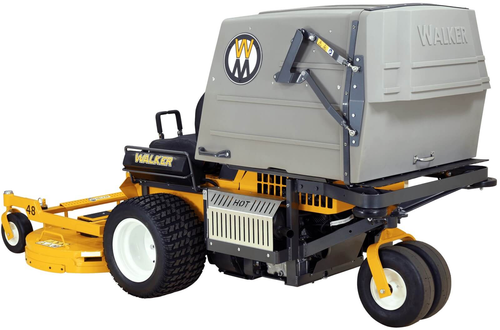 Walker Mowers MT27iGHS 26.5HP Commercial Gas Lawn Mower with Grass Handling System - Perfect for Large Yards, Golf Courses, and Professional Landscaping