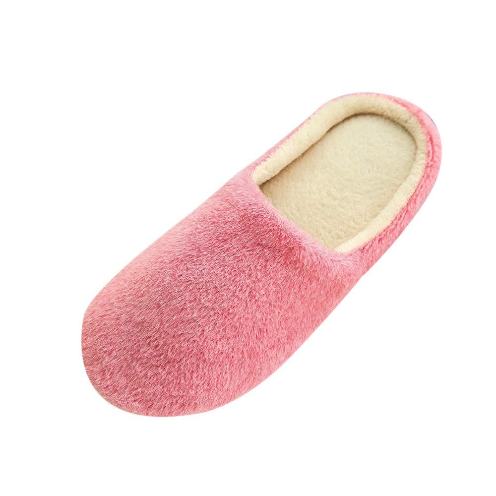 Women's Winter Soft Plush Slippers - Non-Slip Indoor House Shoes with Warm Fleece Lining for Cozy Home, Bedroom and Lounge Wear - Comfortable Winter Sandals for Women