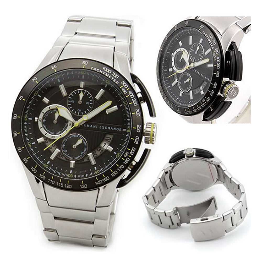 ARMANI EXCHANGE AX1408 Men's Chronograph Watch - Stylish Analog Quartz Wristwatch for Business, Casual & Formal Occasions