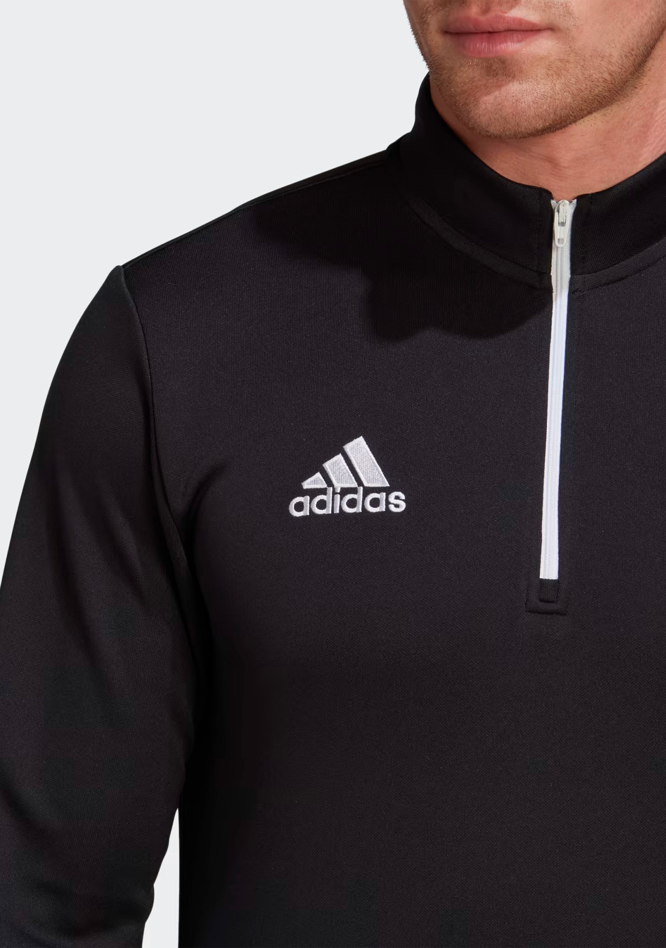 Adidas Men's Entrada 22 Training Top - Lightweight Performance Workout Shirt for Gym, Running & Fitness | Moisture-Wicking & Breathable Activewear
