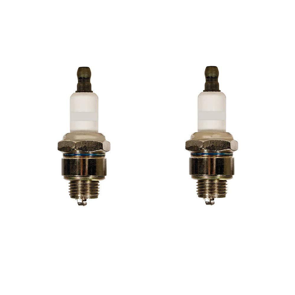 2 Pack New Aftermarket Spark Plugs - Compatible with Champion J19LM - High Performance Ignition for Cars, Trucks & SUVs - Ideal for Engine Tune-Ups & Maintenance