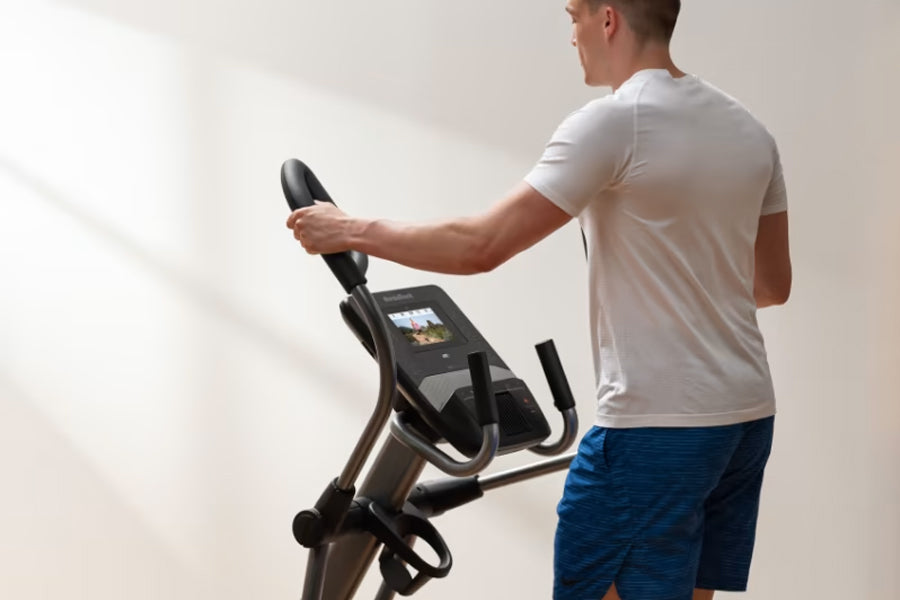 NordicTrack 9.9 Commercial Elliptical Trainer - Low Impact Cardio Machine for Home Gym, Workout & Fitness Training - Perfect for Weight Loss, Toning & Full-Body Exercise