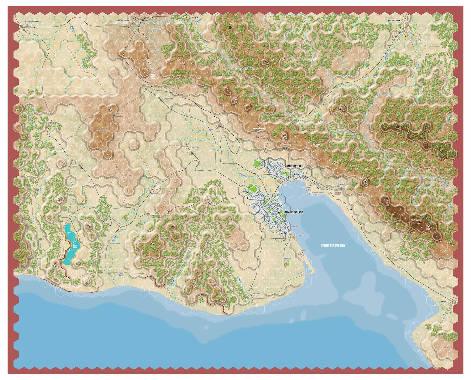 The Little Land: Battle for Novorossiysk - WWII Strategy Board Game | Historical War Game for Adults & Teens | Perfect for Game Nights & History Enthusiasts