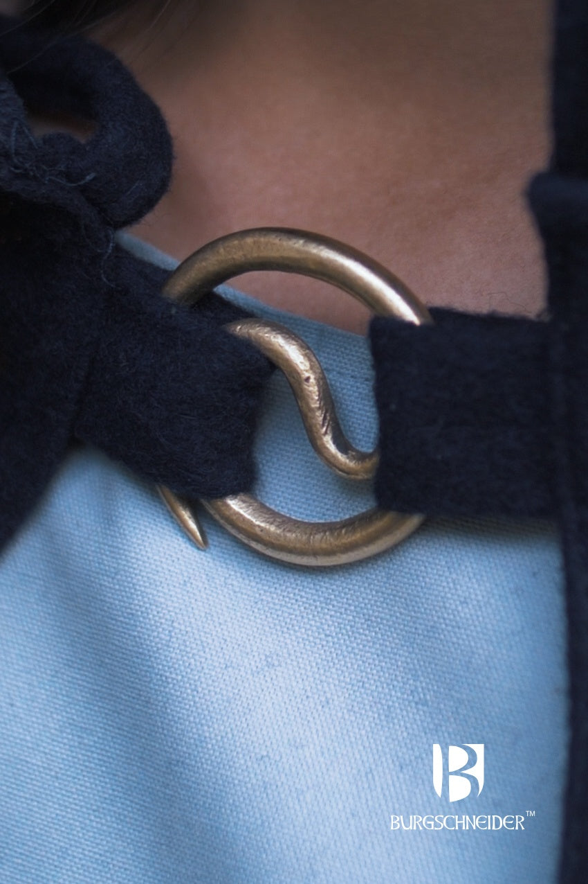 Elegant Spiral Brooch Pin - 24K Gold Plated Vintage Jewelry for Women - Perfect for Weddings, Parties & Special Occasions