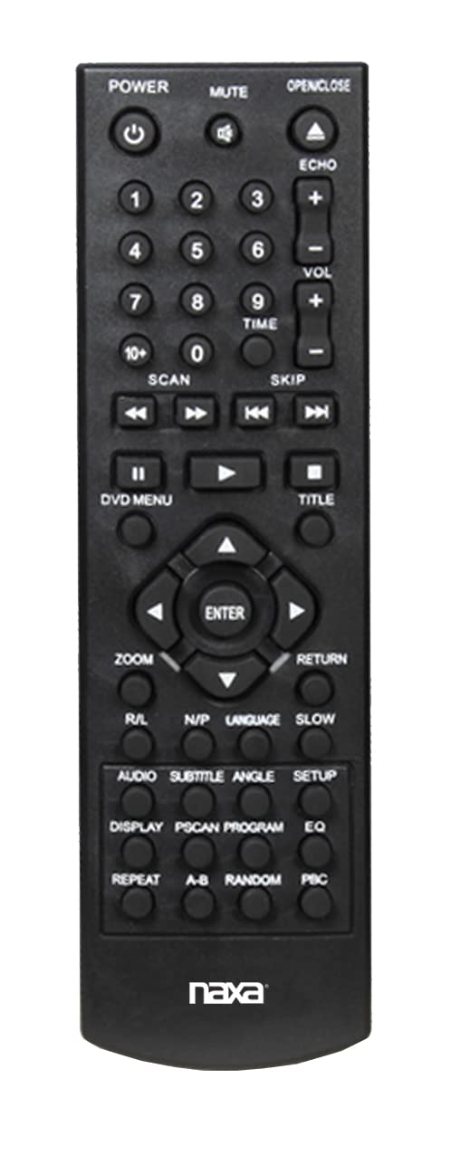 Naxa Electronics ND-864 5.1 Channel High-Powered Home Theater DVD & Karaoke Speaker System with Remote - Perfect for Movie Nights, Gaming, and Home Entertainment Parties