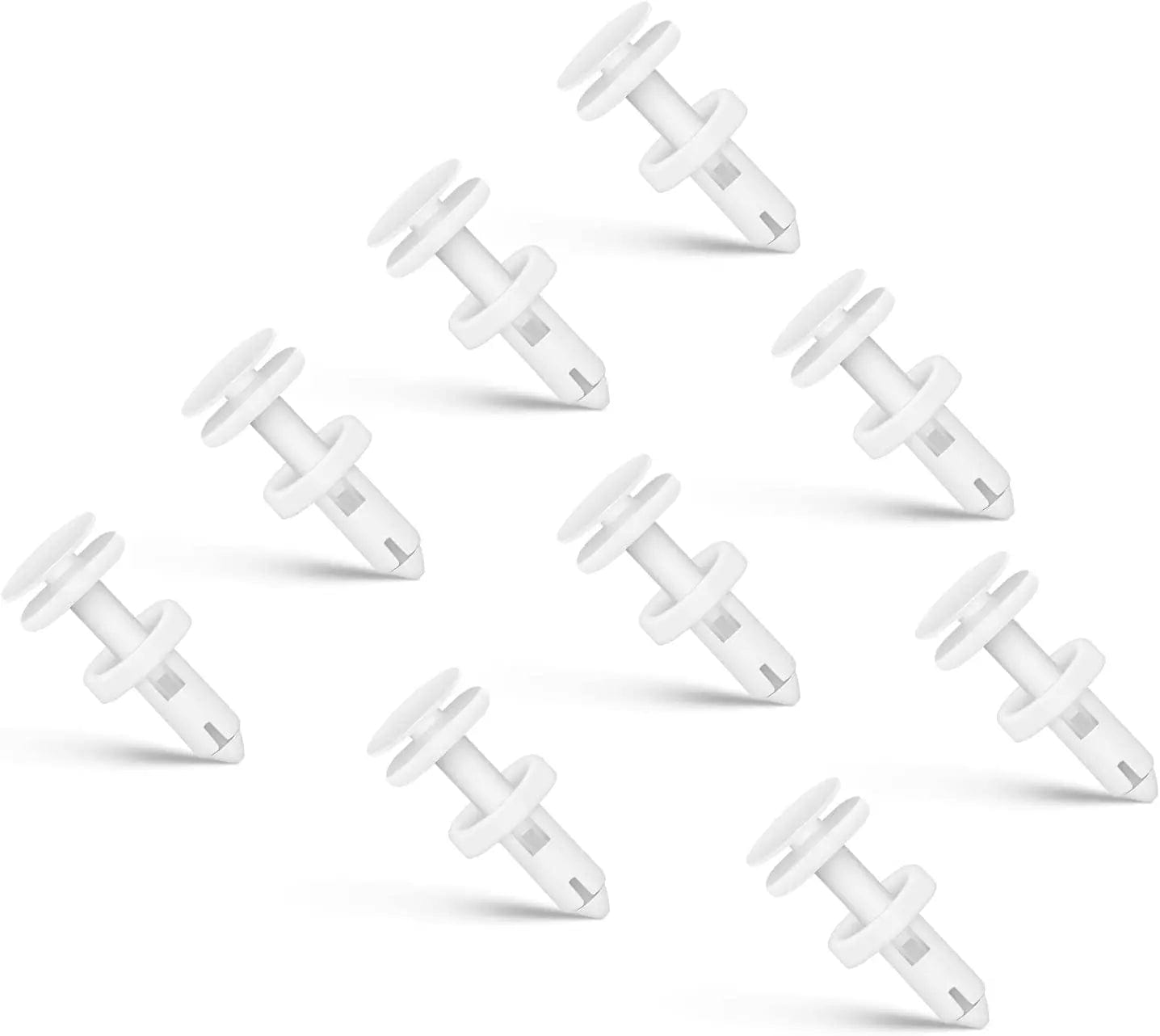 50 Pcs 15mm Hole 7mm Door Trim Panel Push Retainer Clips - Compatible with GM 15960325 for Chevrolet, Cadillac & GMC Trucks - Auto Interior Fastener Replacement for Secure Panel Installation