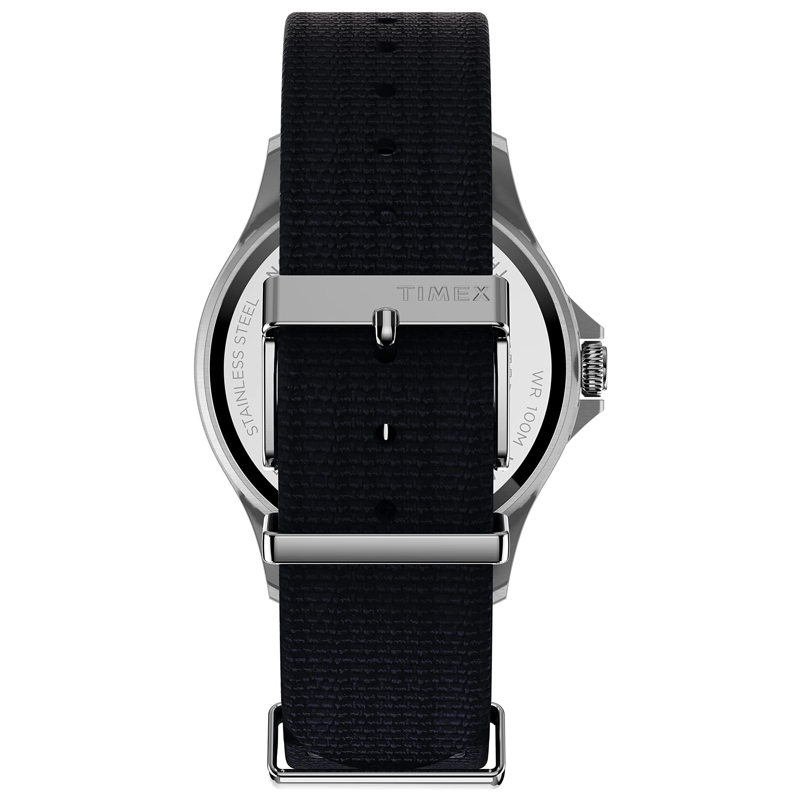 Timex Men's Navi XL 41mm Analog Quartz Stainless Steel Watch - Water Resistant Casual Wristwatch for Everyday Wear, Work & Outdoor Activities