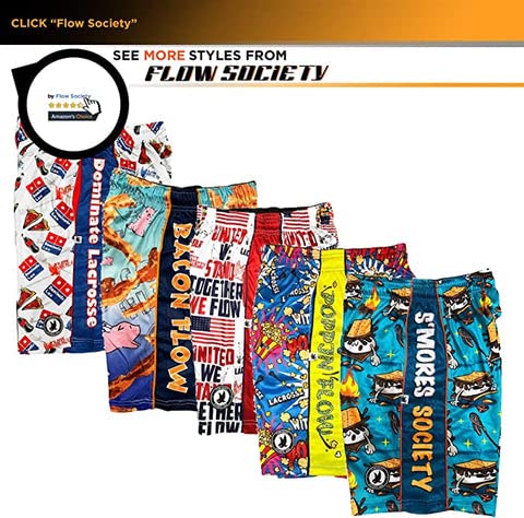Flow Society Men's Athletic Shorts - Breathable, Non-Restrictive Design for Running, Gym, and Outdoor Activities