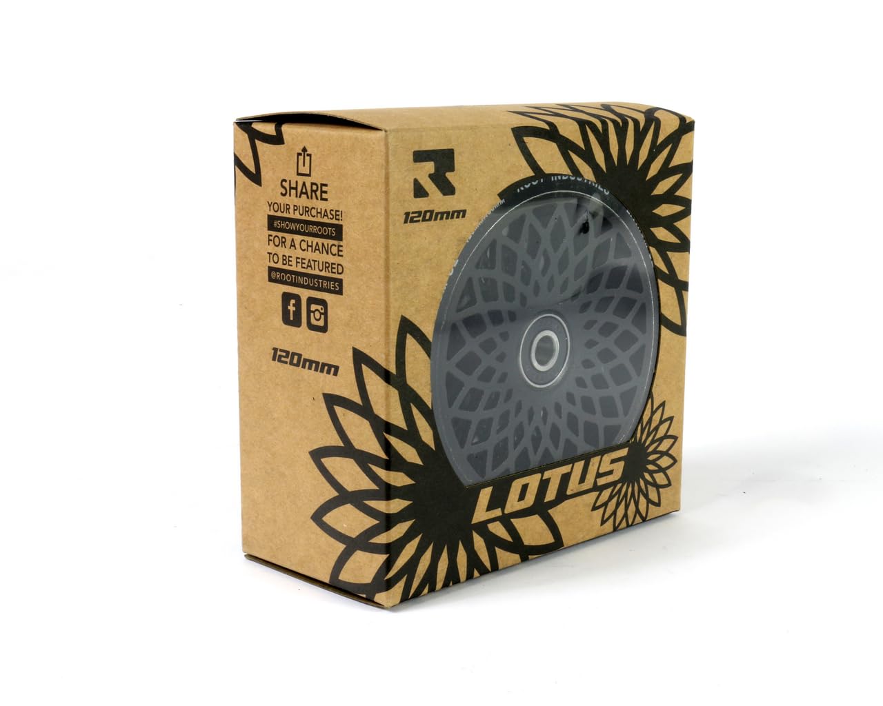 ROOT INDUSTRIES Lotus Wheels 30mm Wide - Premium Skateboard Wheels for Smooth Riding & Tricks | Perfect for Street Skating & Park Performance