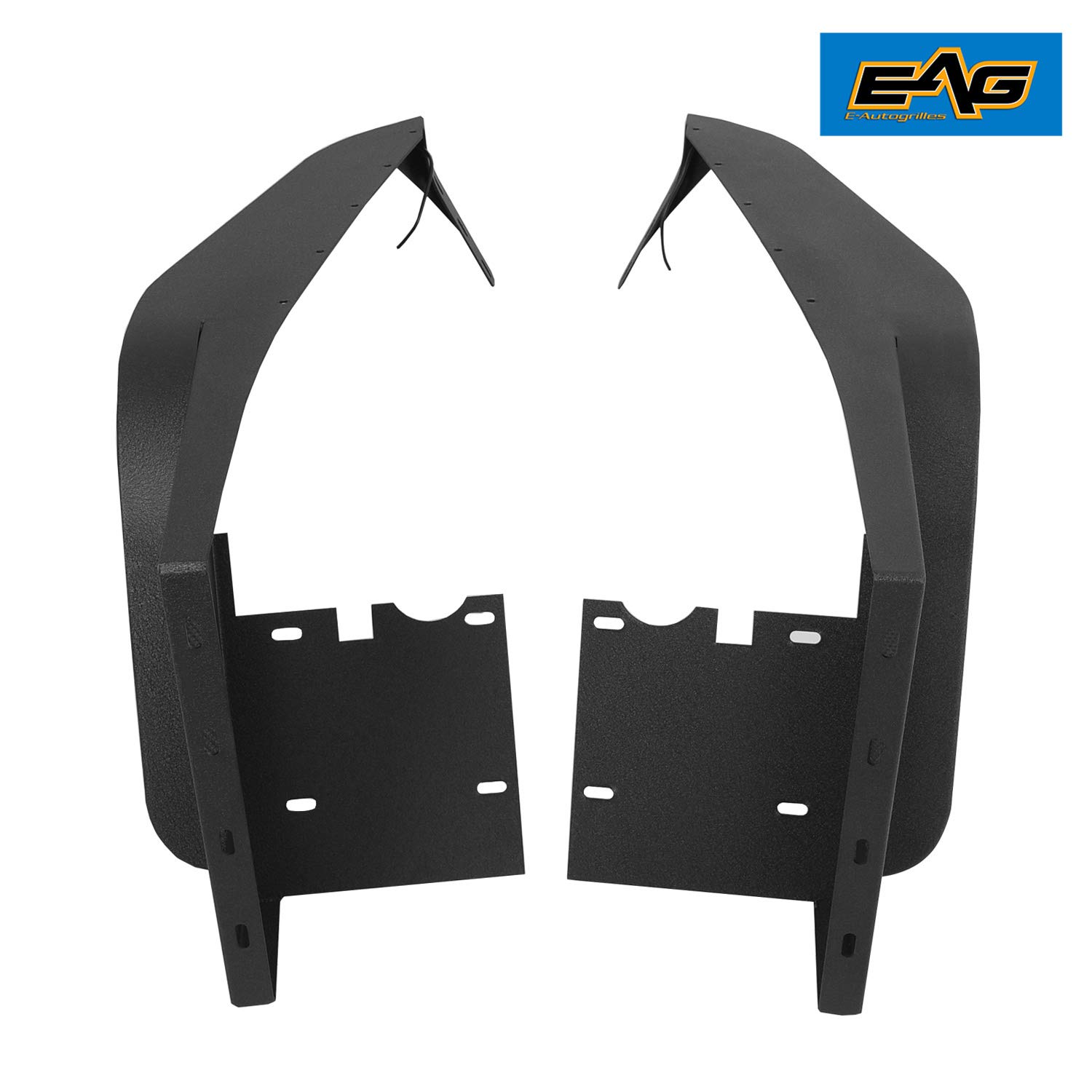 EAG Steel Front Fender Flare with LED Lights for Jeep Wrangler TJ 1997-2006 | Off-Road Accessories for Enhanced Style & Protection