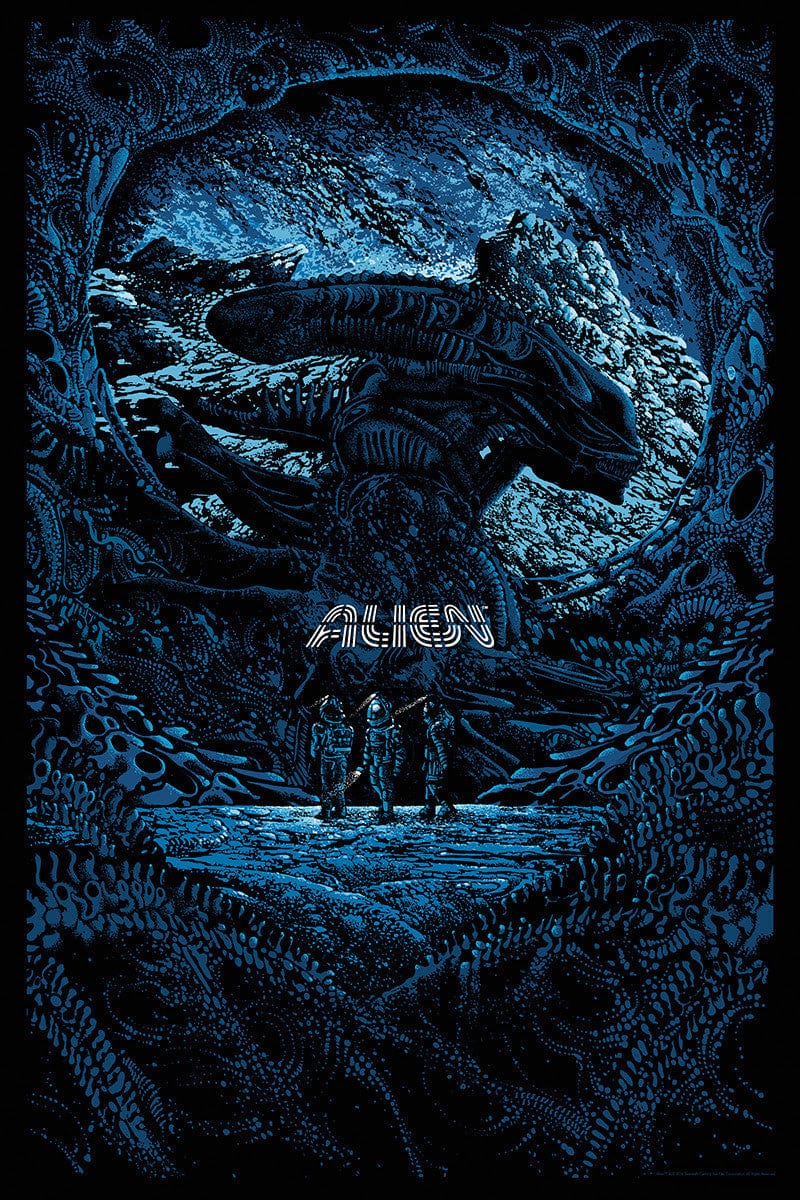 Alien Movie Poster - High Quality Sci-Fi Wall Art Decor for Home, Office & Theater Room