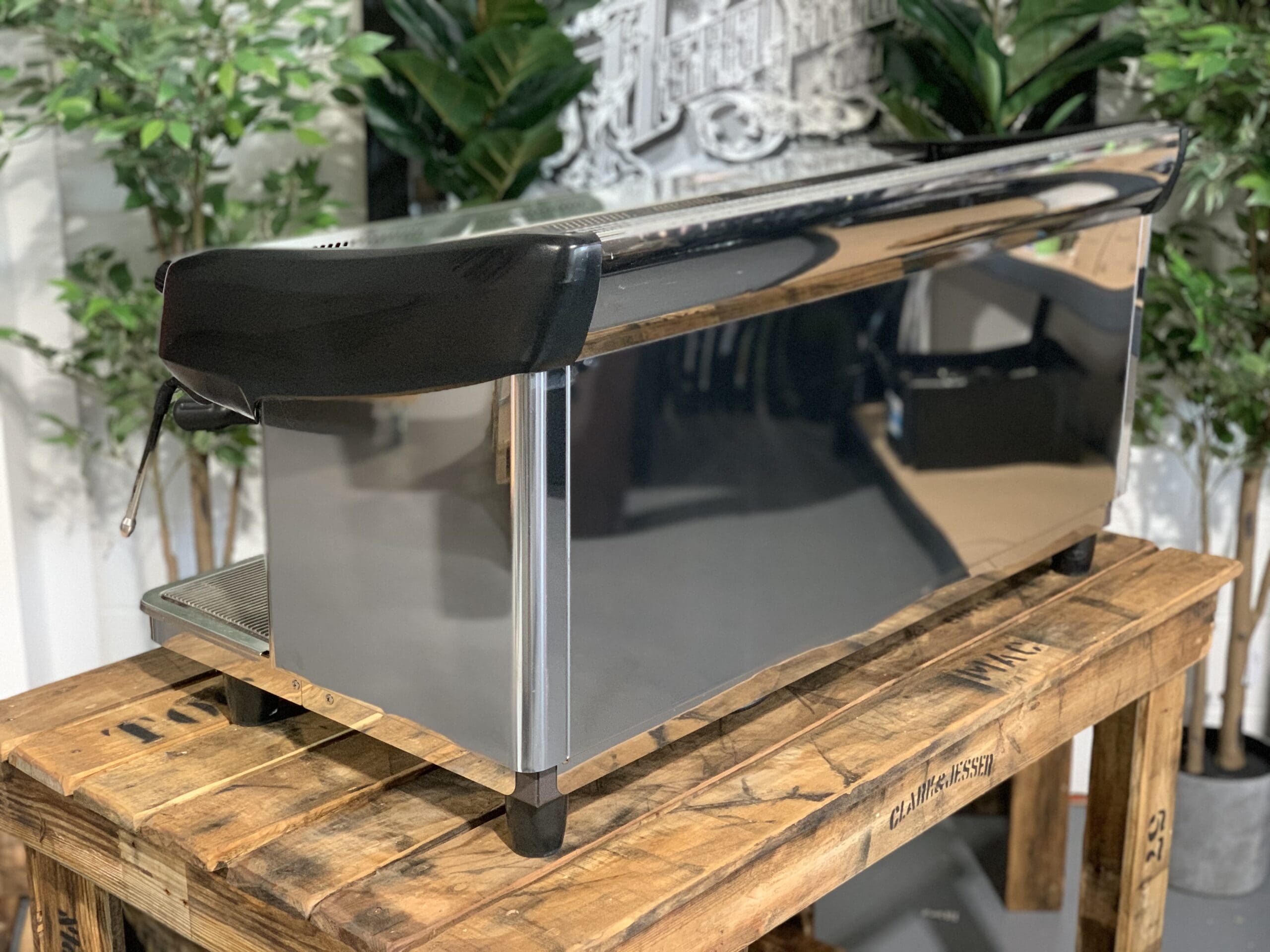 Expobar MegaCrem Auto Steam 3 Group Commercial Espresso Machine - Stainless Steel Professional Coffee Maker for Cafes, Restaurants & Coffee Shops