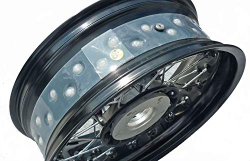 OUTEX FR355DDS Tubeless Conversion Kit for Ducati Scrambler Desert Sled - Off-Road Motorcycle Tire Upgrade for Adventure Riding & Trail Performance