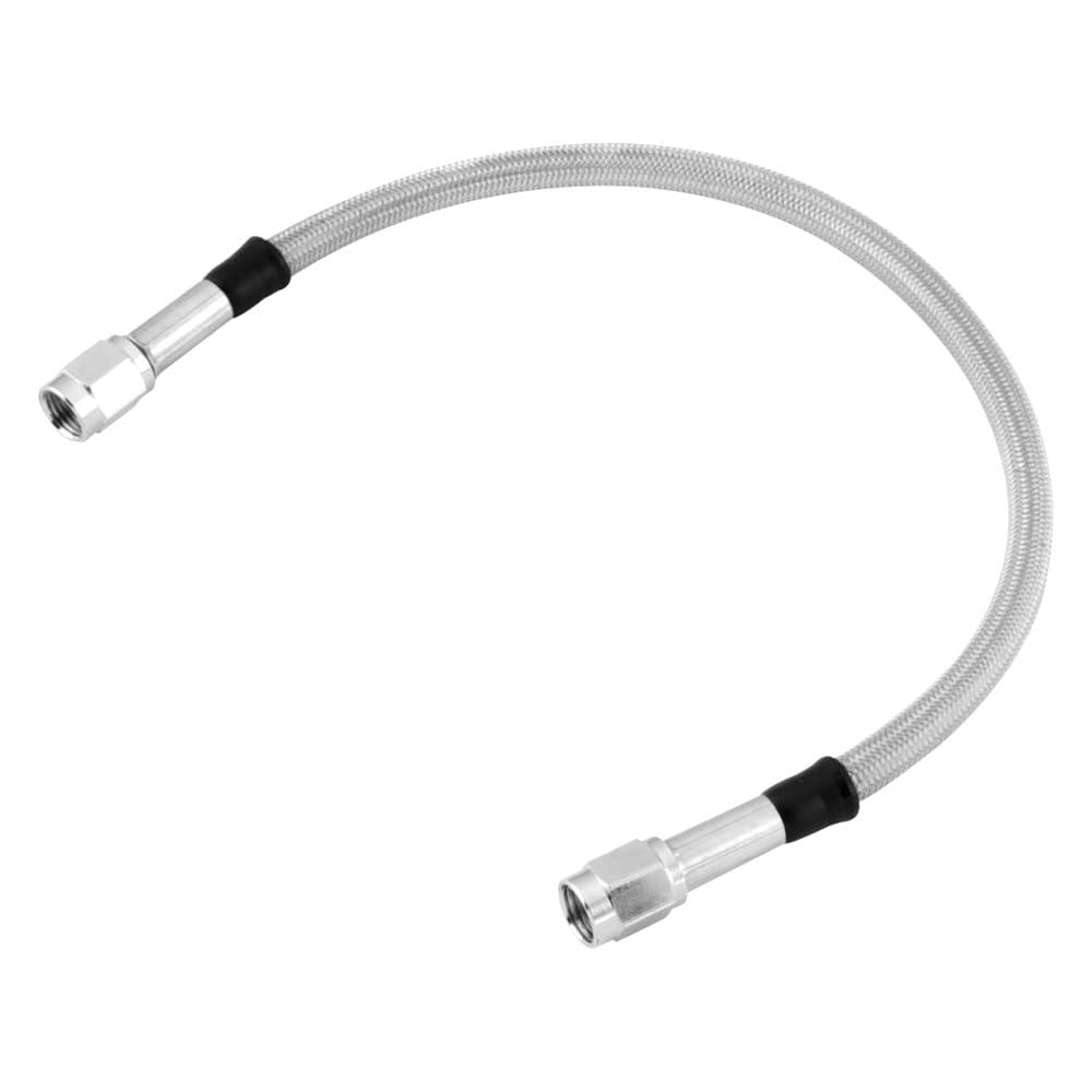 Premium Twin Power Stainless Steel Braided Brake Hose - Universal Fit for Cars, Trucks & SUVs - High Performance, Corrosion Resistant - Ideal for Off-Roading, Racing & Daily Driving