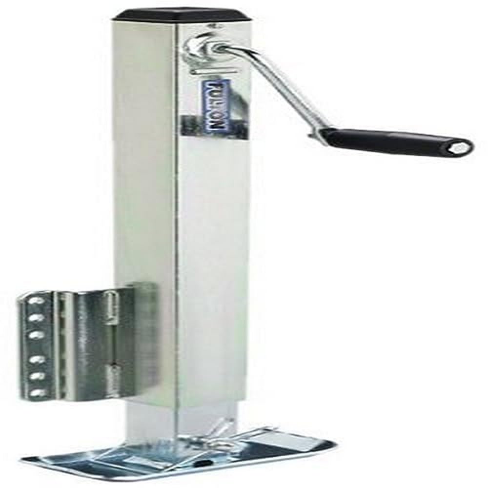 Fulton HD25000101 Bolt-On Trailer Tongue Jack with Drop Leg - 2500 lb Capacity - Heavy Duty Trailer Stabilizer for Boats, RVs & Utility Trailers