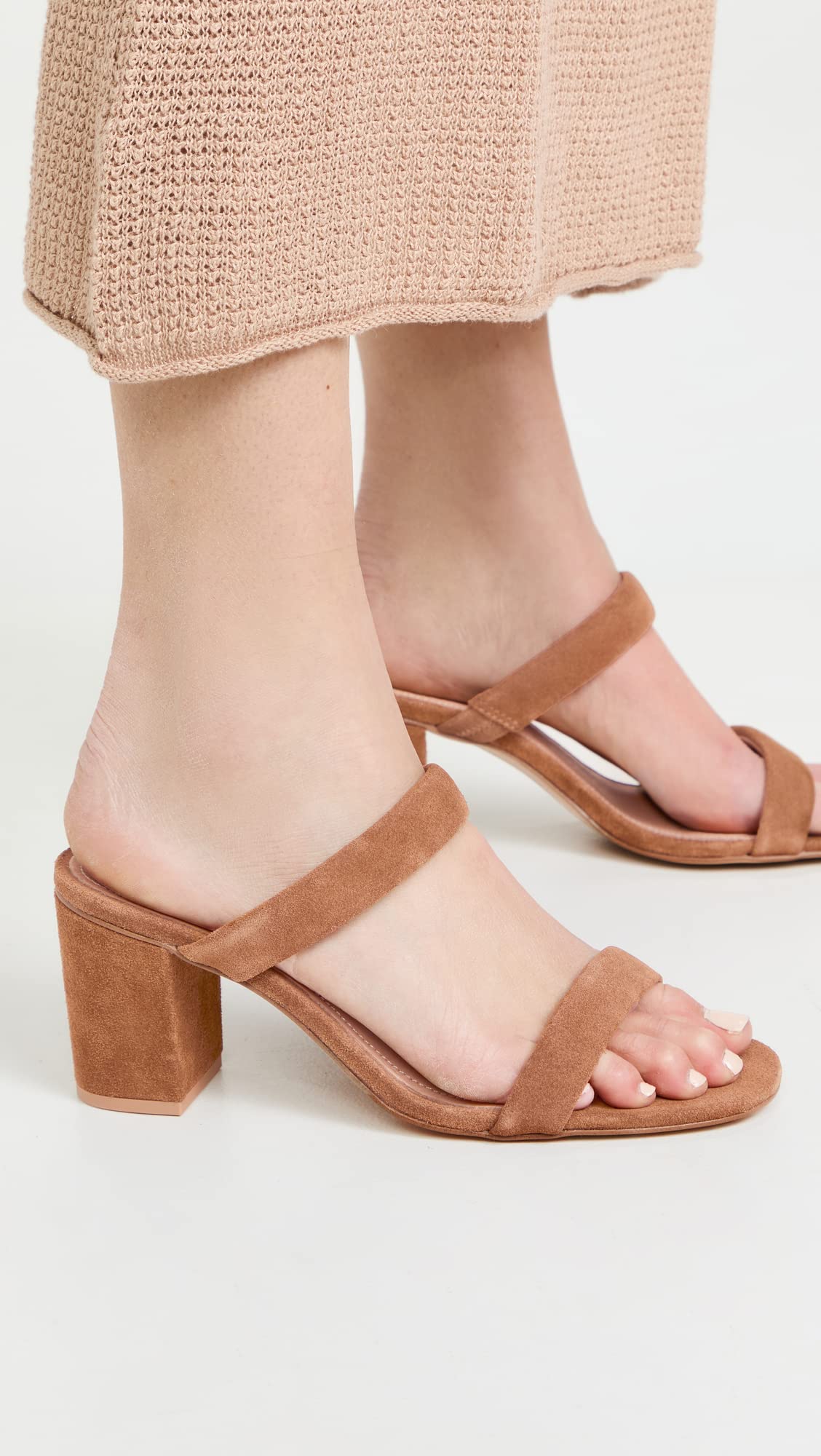 Soludos Women's INES Comfortable Heels - Stylish & Breathable Summer Sandals for Casual Outings, Beach Trips & Date Nights