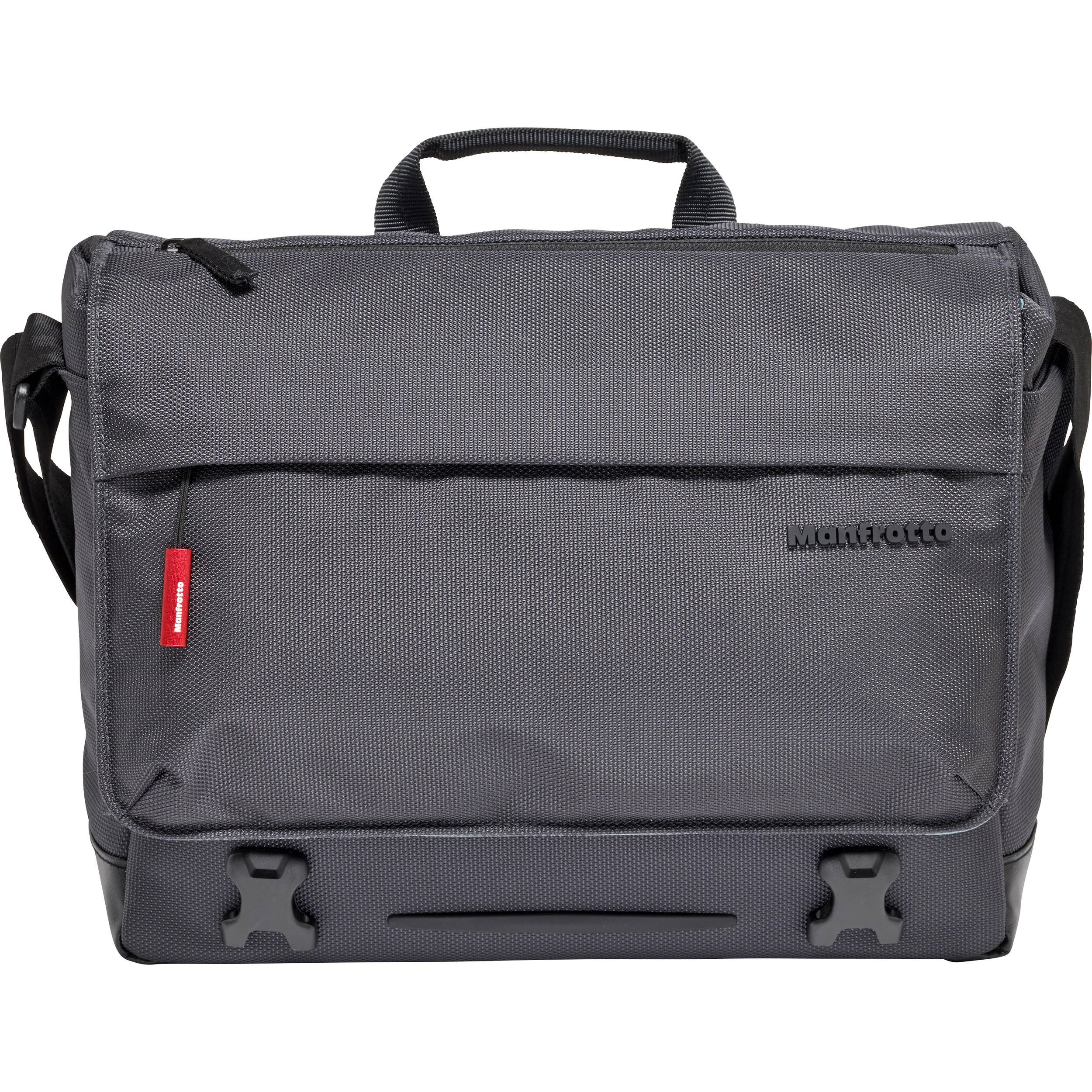 Manfrotto Manhattan Messenger Speedy 10 Camera Bag - Water-Repellent Multiuse Photography Bag for DSLR, Lenses & Accessories with PC/Tablet Compartment & Tripod Holder - Perfect for Travel, Street Photography & Daily Commute