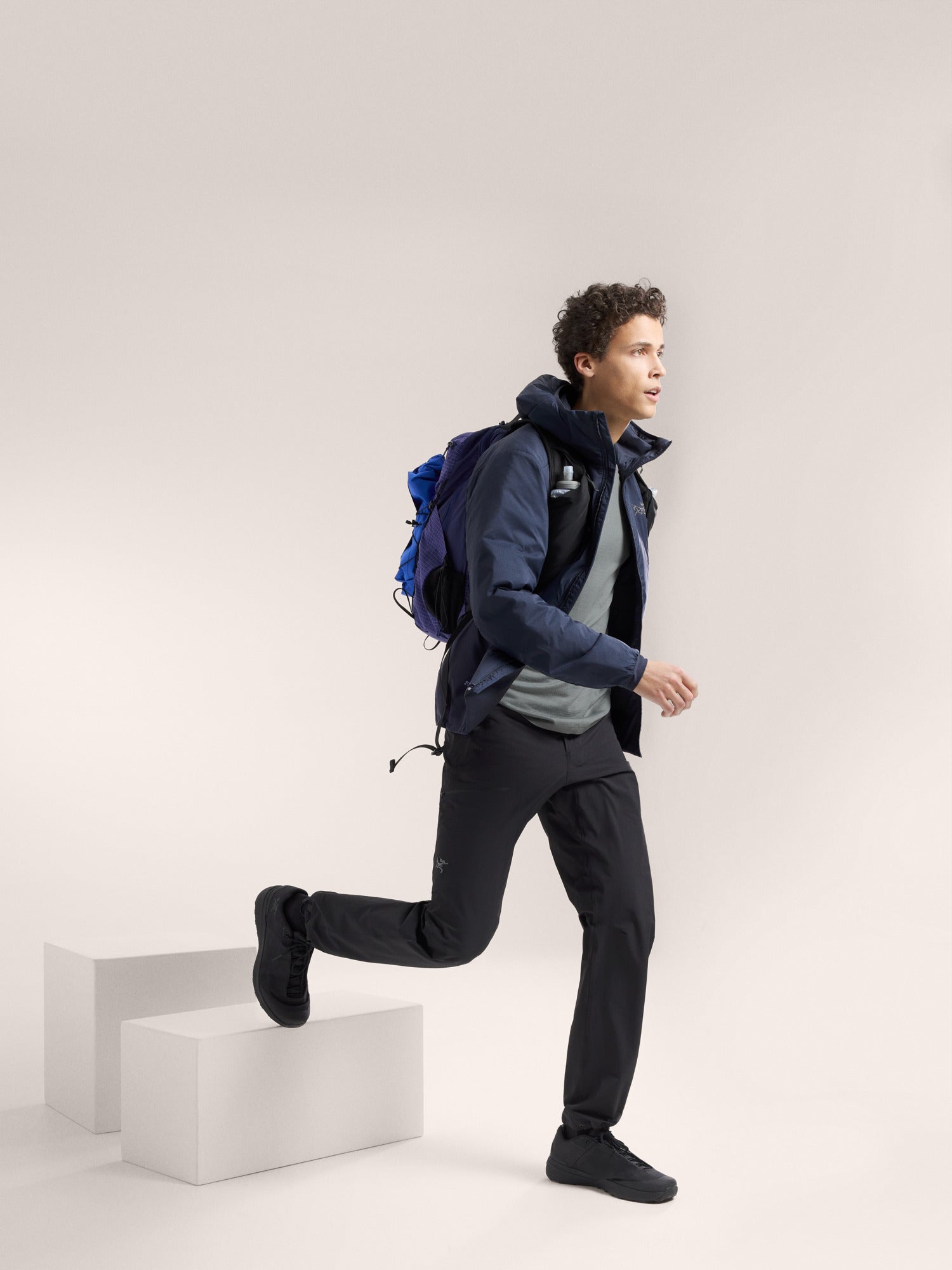 Atom Hoody Men's Lightweight Water-Resistant Hooded Jacket - Perfect for Outdoor Activities, Hiking & Casual Wear