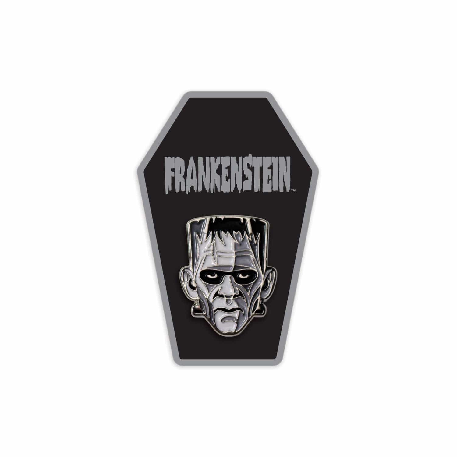 Frankenstein Enamel Pin - Silver Screen Edition Collectible Badge for Horror Fans, Movie Lovers & Pin Collectors | Perfect for Jackets, Backpacks, Hats & Gift Giving